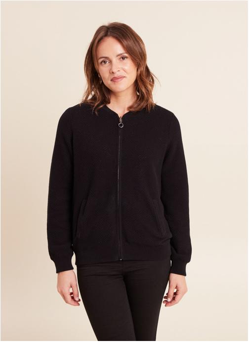 Bréal Gilets MIBOMBI femme noir