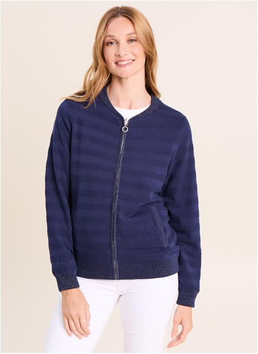 Bréal Gilets MIBOMBI femme bleu