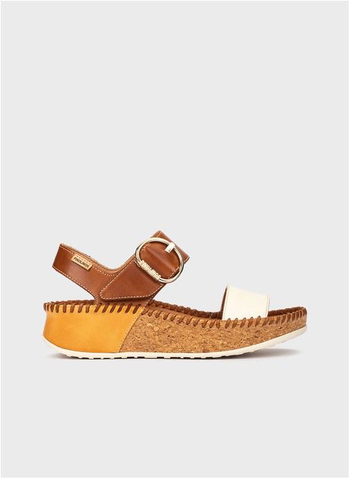 Pikolinos Sandales MARINA femme blanc