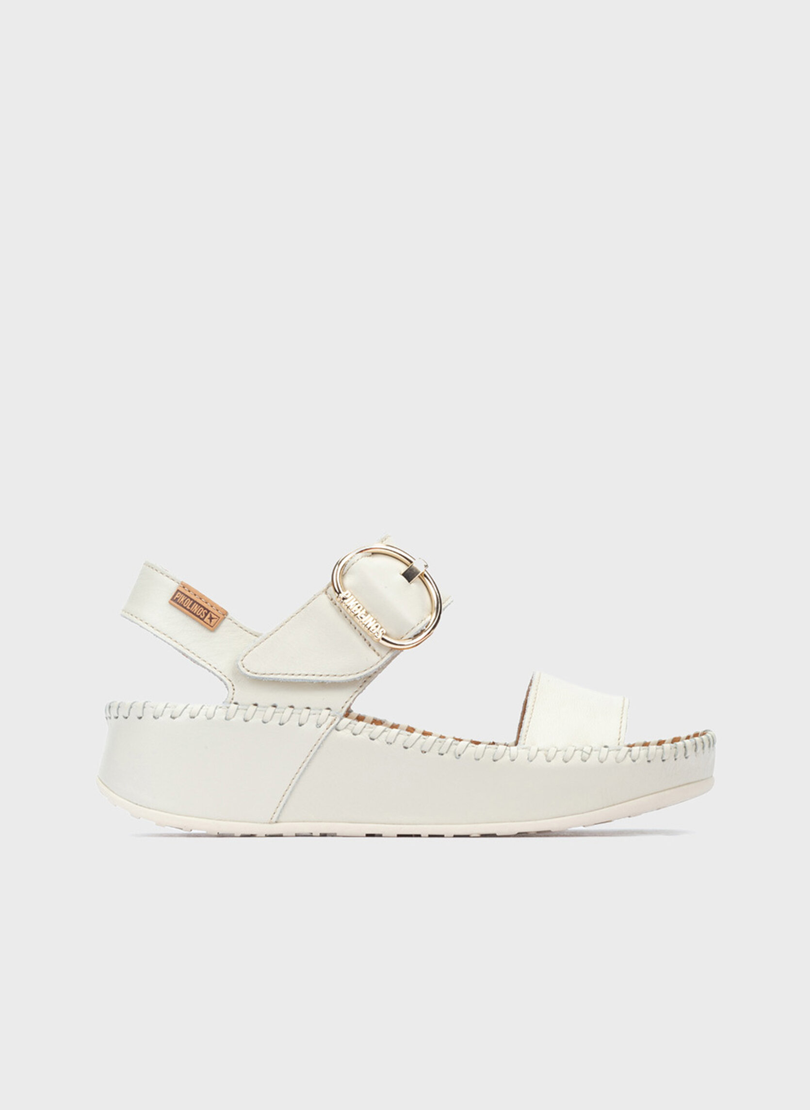 Sandales Sandales à semelles compensées cuir MARINA femme blanc Pikolinos Sandales Sandales à semelles compensées cuir MARINA femme blanc Blanc