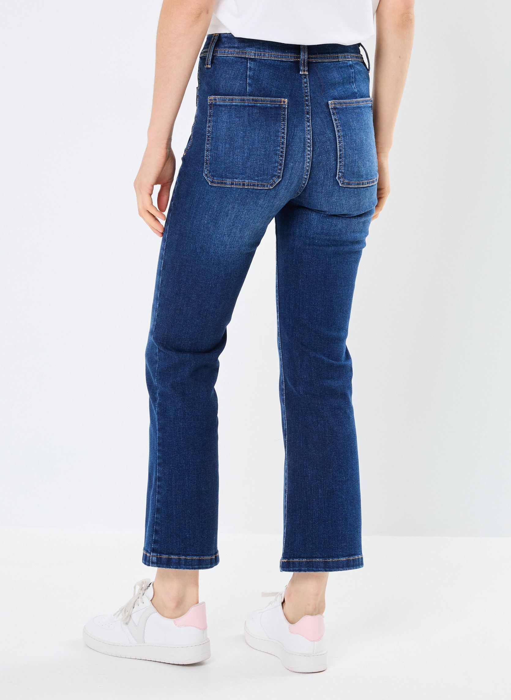 Flared jeans PBOBBY dames blauw Georgia Rose Flared jeans PBOBBY dames blauw DENIM BRUT
