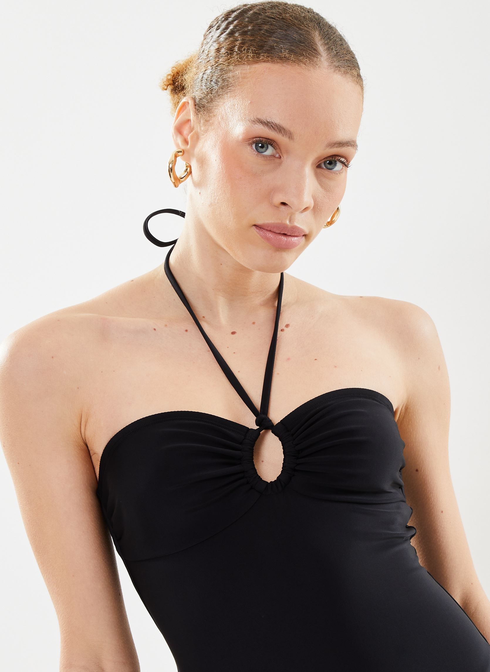 Badpak Swimsuit dames zwart GANT Badpak Swimsuit dames zwart NOIR