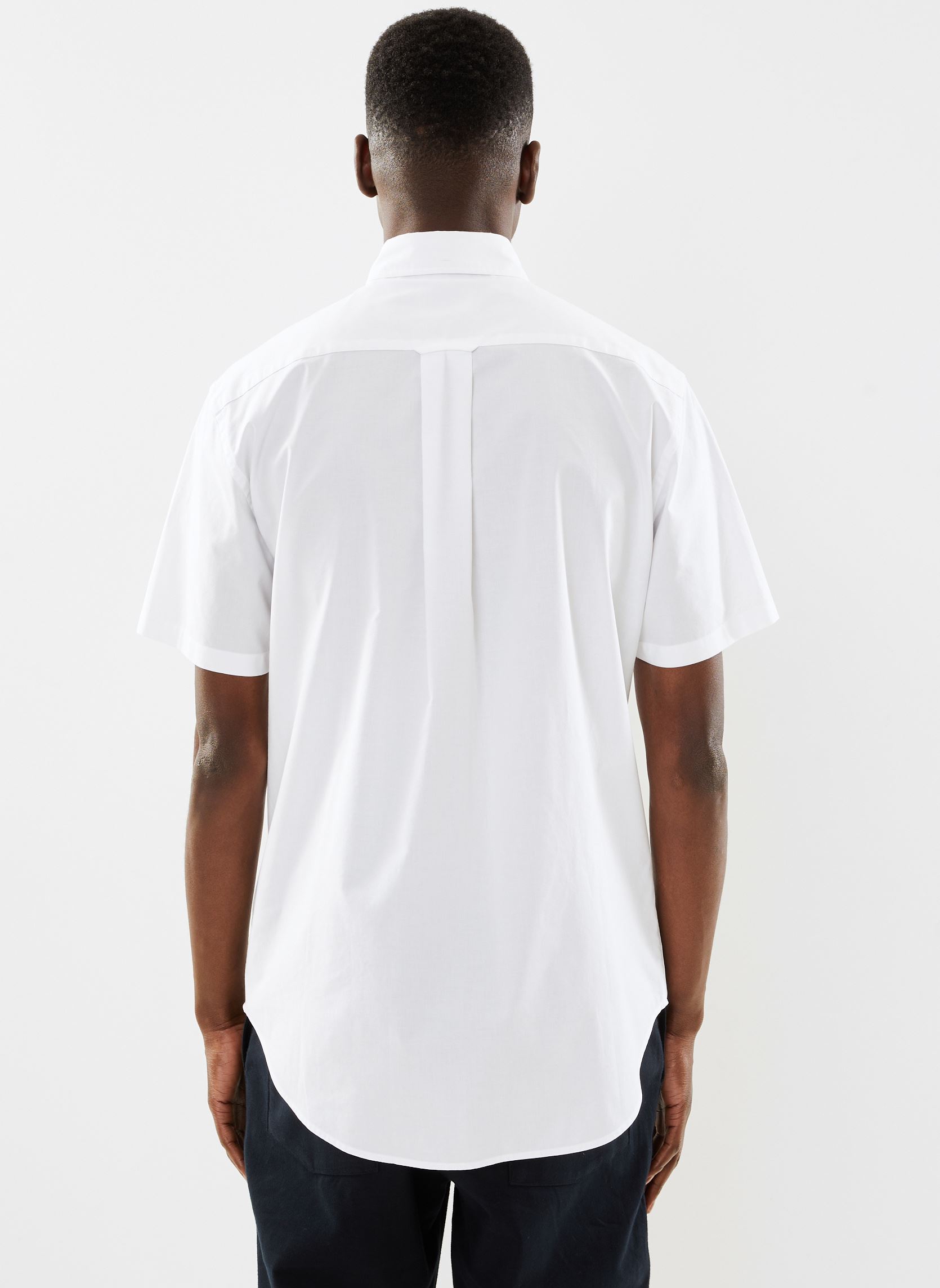 Chemises Reg Poplin Ss Shirt homme blanc GANT Chemises Reg Poplin Ss Shirt homme blanc BLANC