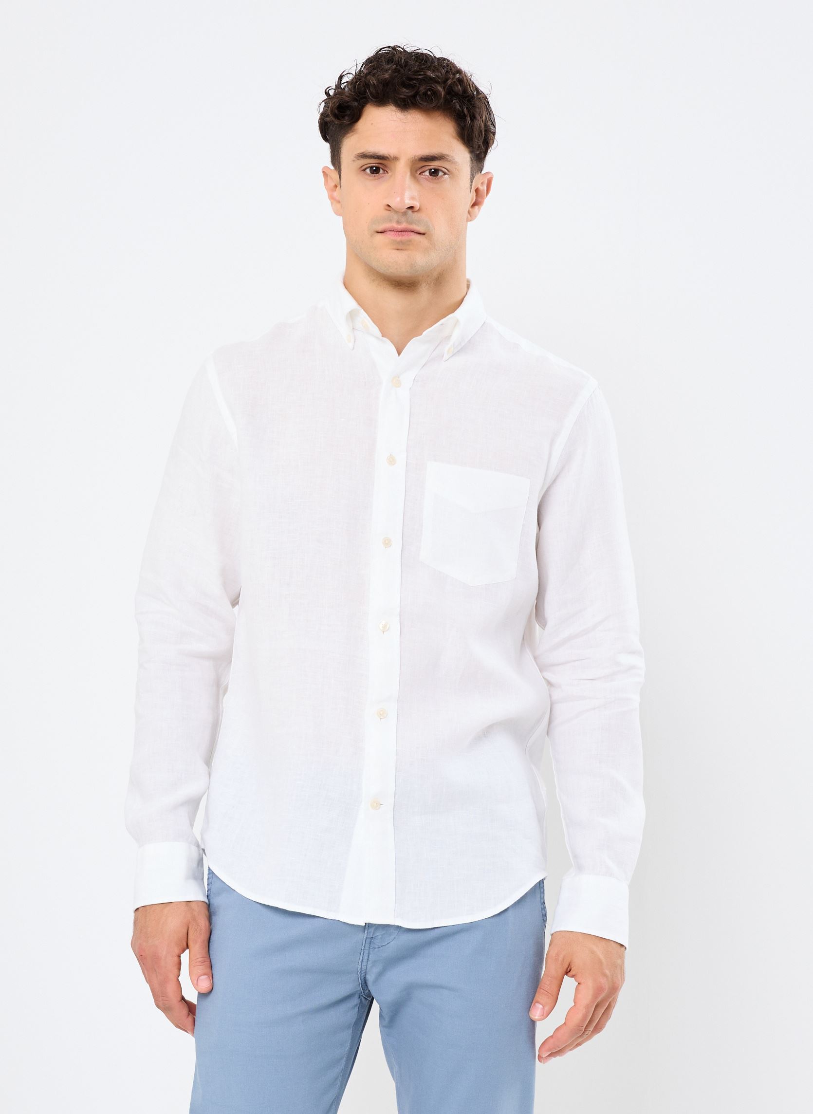Vêtements GANT Reg Linen Shirt pour Homme Vêtements GANT Reg Linen Shirt pour Homme