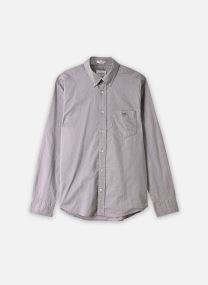Hemden Reg Poplin Shirt heren blauw