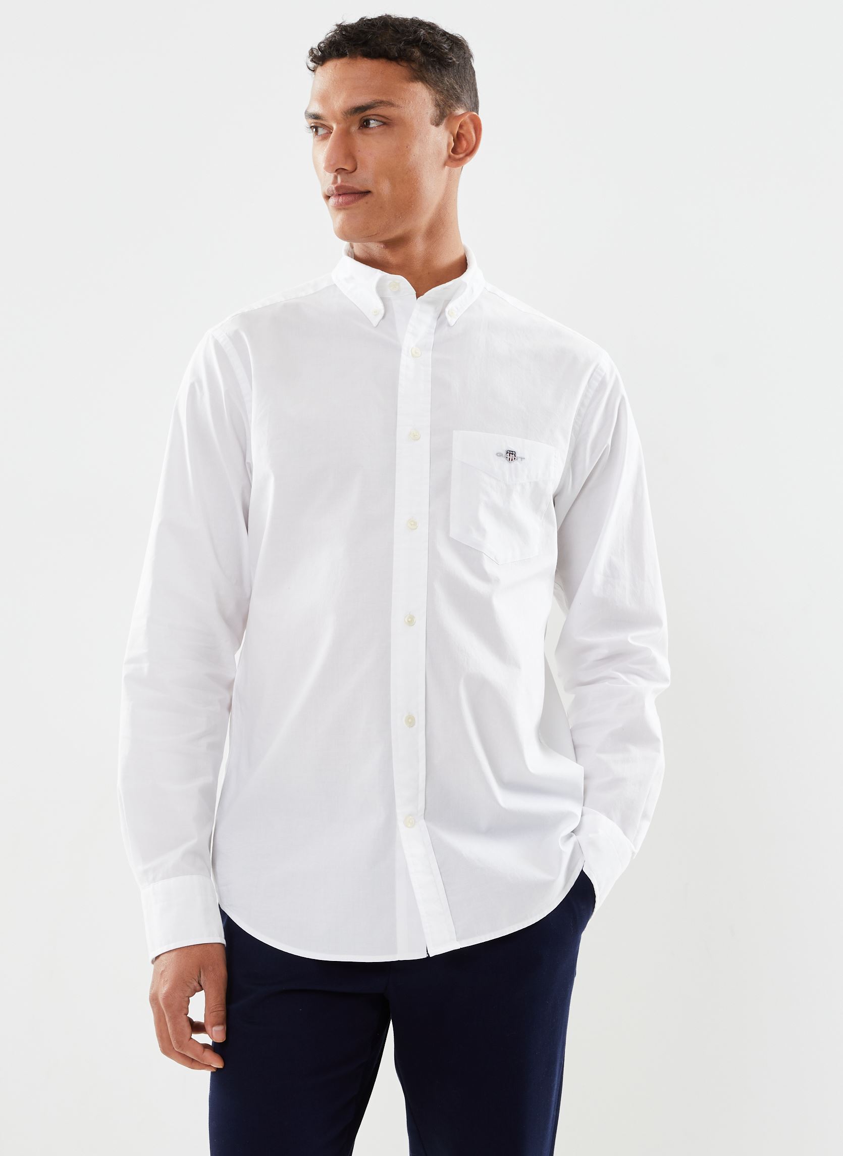 Vêtements GANT Reg Poplin Shirt pour Homme
