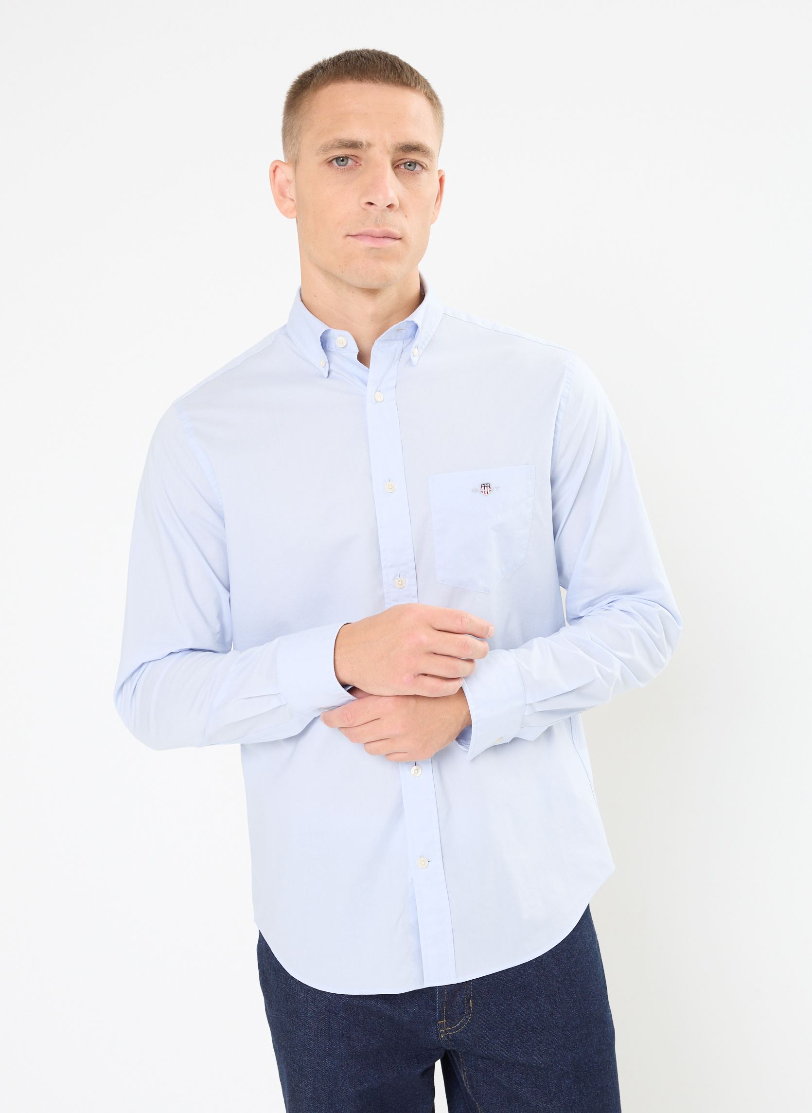 Vêtements GANT Reg Poplin Shirt pour Homme