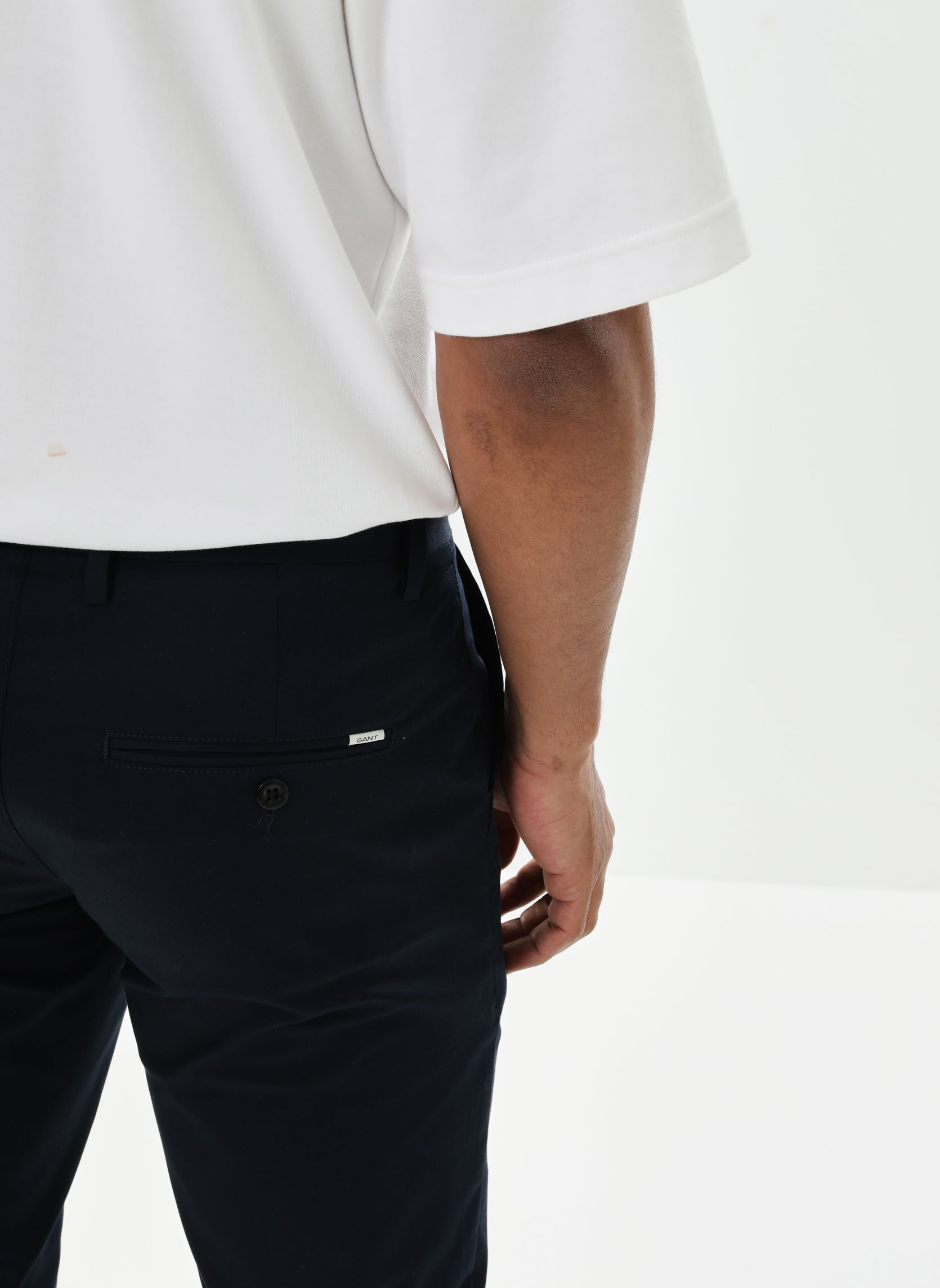 Chino broeken Slim Sunfaded Chinos heren blauw GANT Chino broeken Slim Sunfaded Chinos heren blauw MARINE