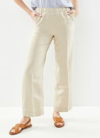 Pantalons larges Rel Linen Blend Pull On Pants femme beige
