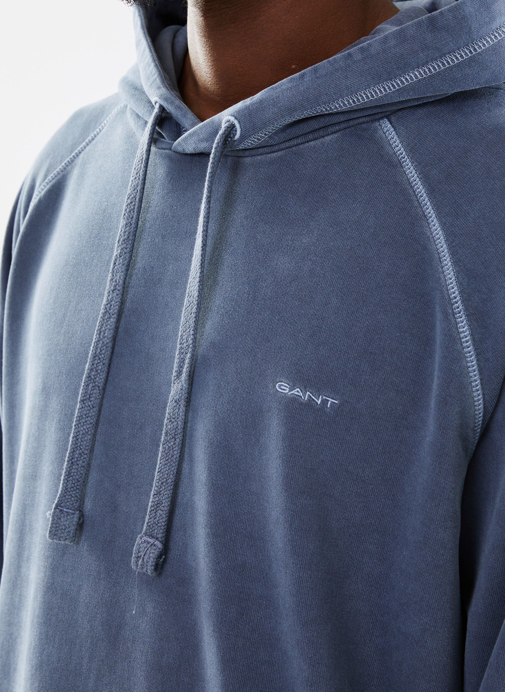 Kapuzenpullover Sunfaded Hoodie herren blau GANT Kapuzenpullover Sunfaded Hoodie herren blau BLEU OMBRAGE