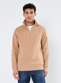 Sweaters met rits Reg Shield Half Zip Sweat heren beige GANT Sweaters met rits Reg Shield Half Zip Sweat heren beige KHAKI FONCE