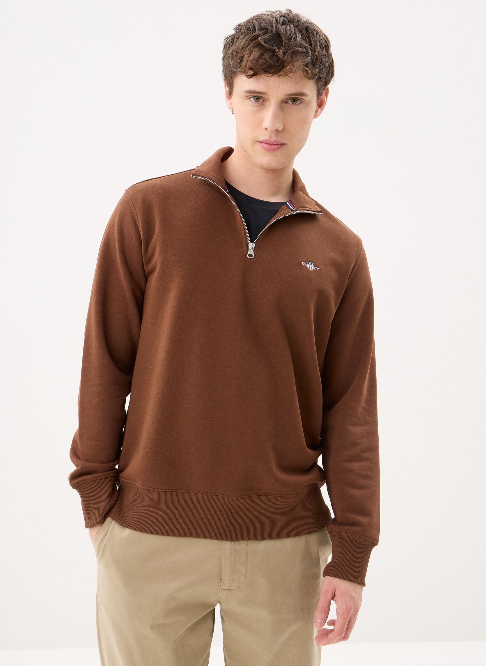 Sweat shirt Gant Sweat shirt à demi fermeture éclair Regular Shield EU - vue 10