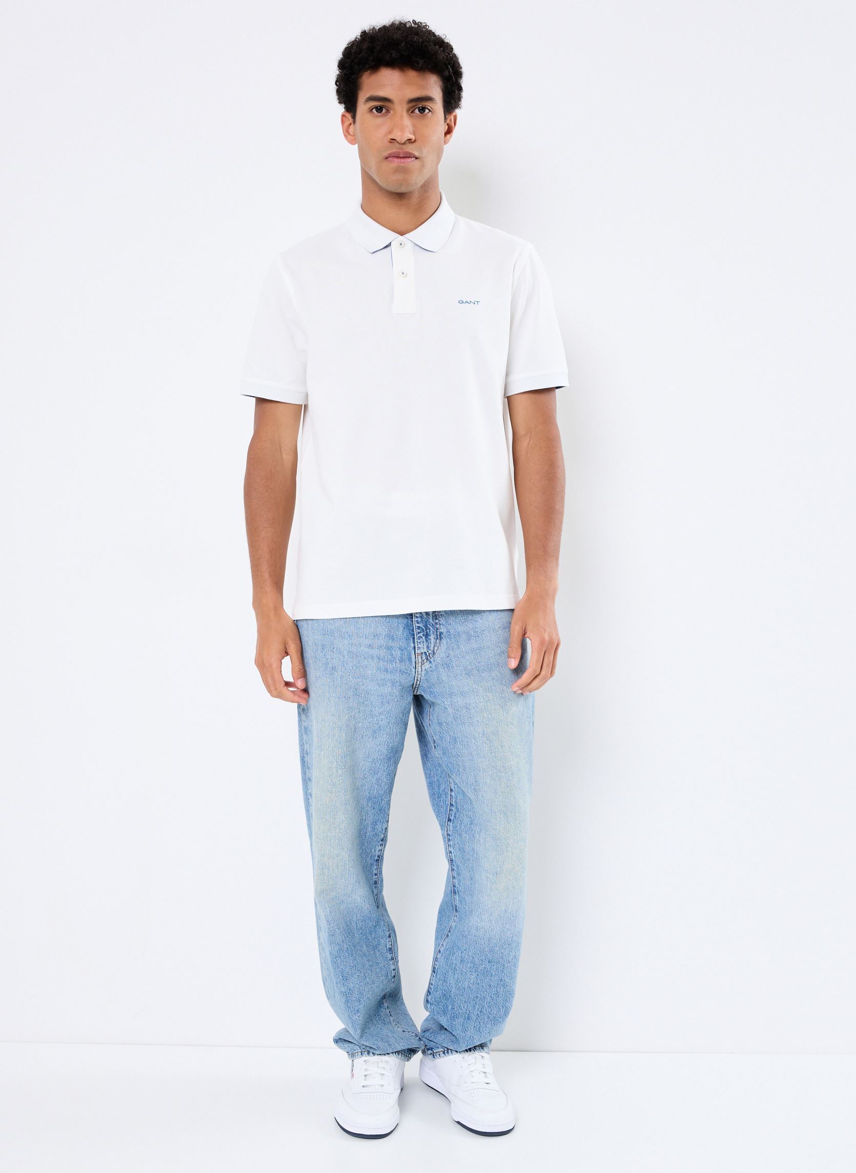Polos manches courtes Reg Contrast Pique Ss Rugger homme blanc GANT Polos manches courtes Reg Contrast Pique Ss Rugger homme blanc COQUILLE OEUF