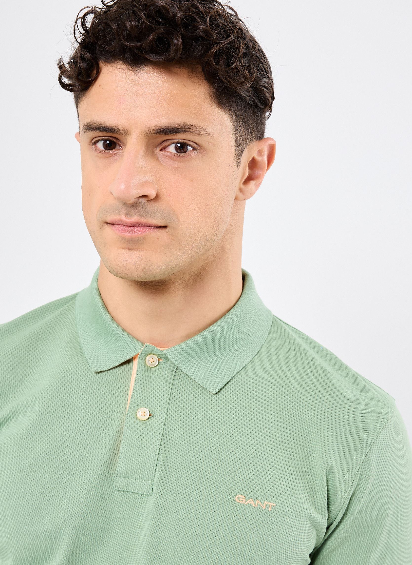 Polos manches courtes Reg Contrast Pique Ss Rugger homme vert GANT Polos manches courtes Reg Contrast Pique Ss Rugger homme vert VERT PRINTEMPS