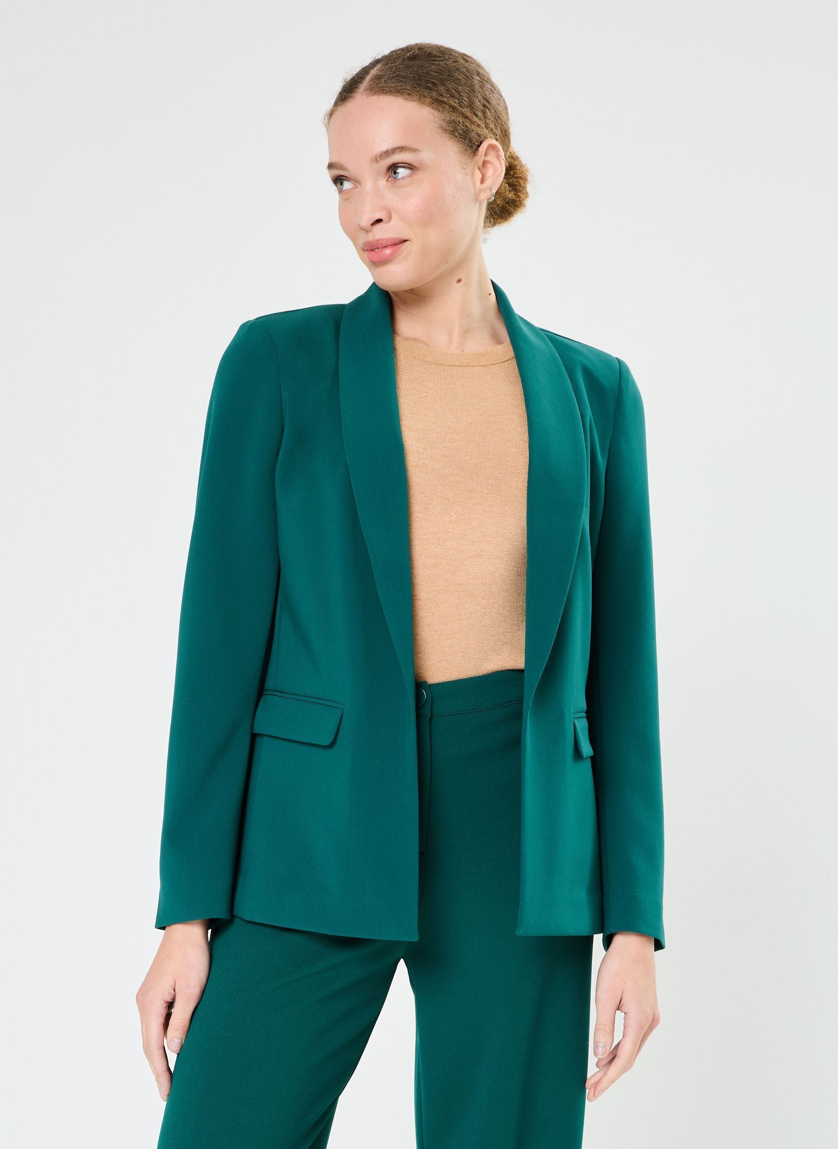 Blazer VAL dames groen MADE BY Blazer VAL dames groen BOTANICAL GARDEN