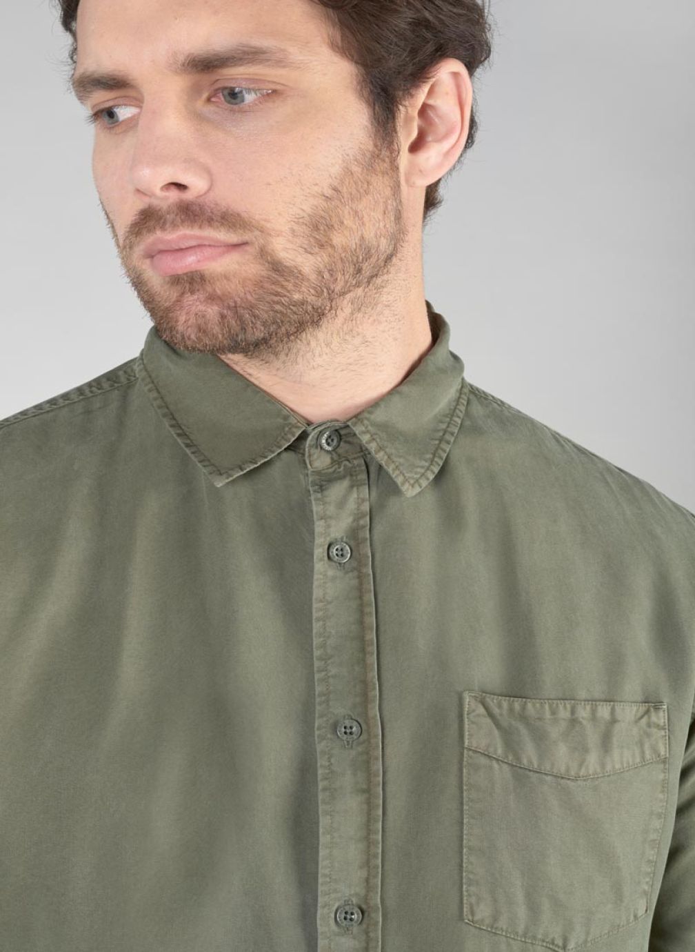 Chemise Arrakis - Coupe Ample, Rayures Bleues, 100% Coton - Style Casual Décontracté
