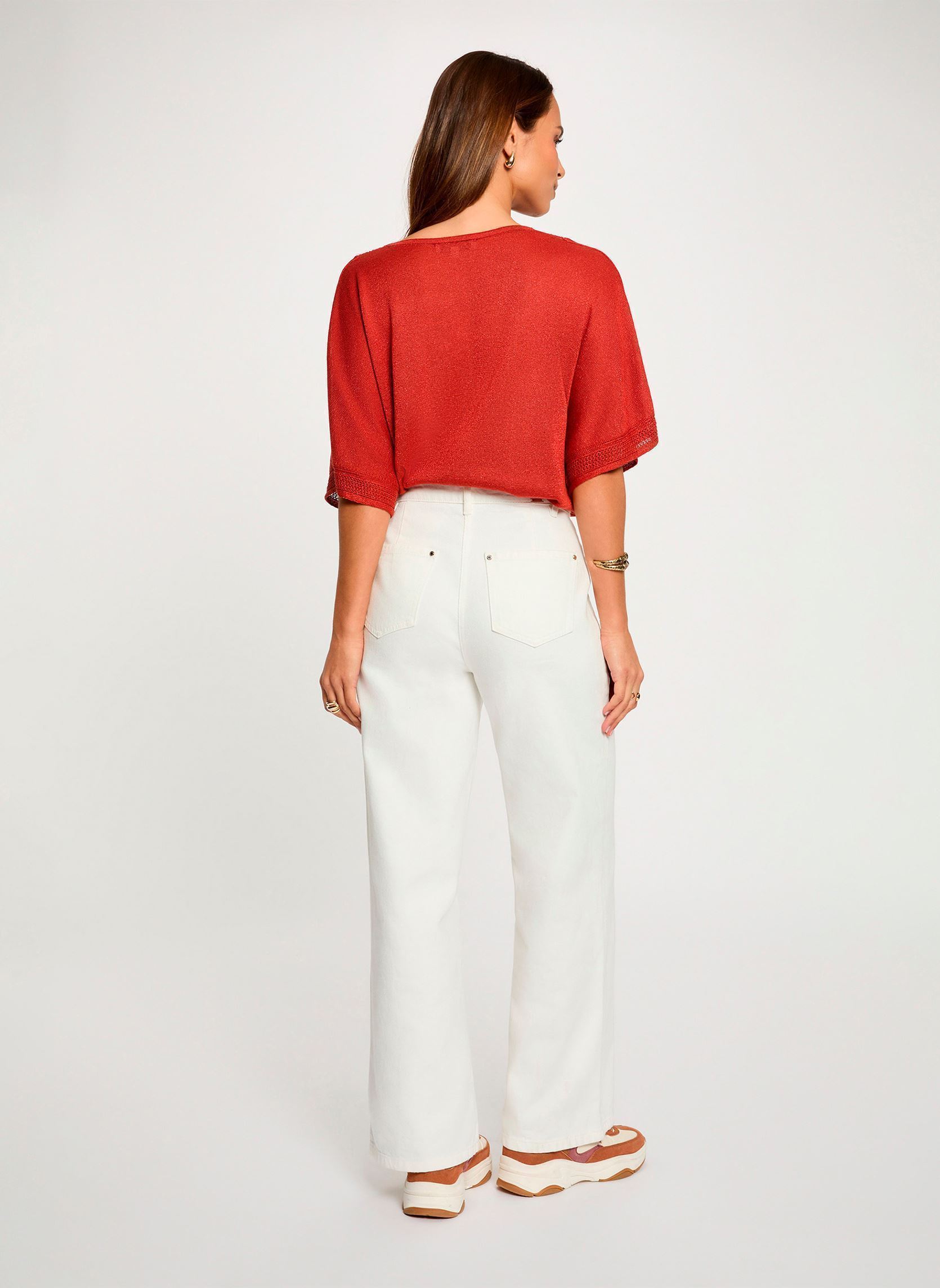 Pulls 241-Mchris femme orange Morgan Pulls 241-Mchris femme orange BOSSA NOVA