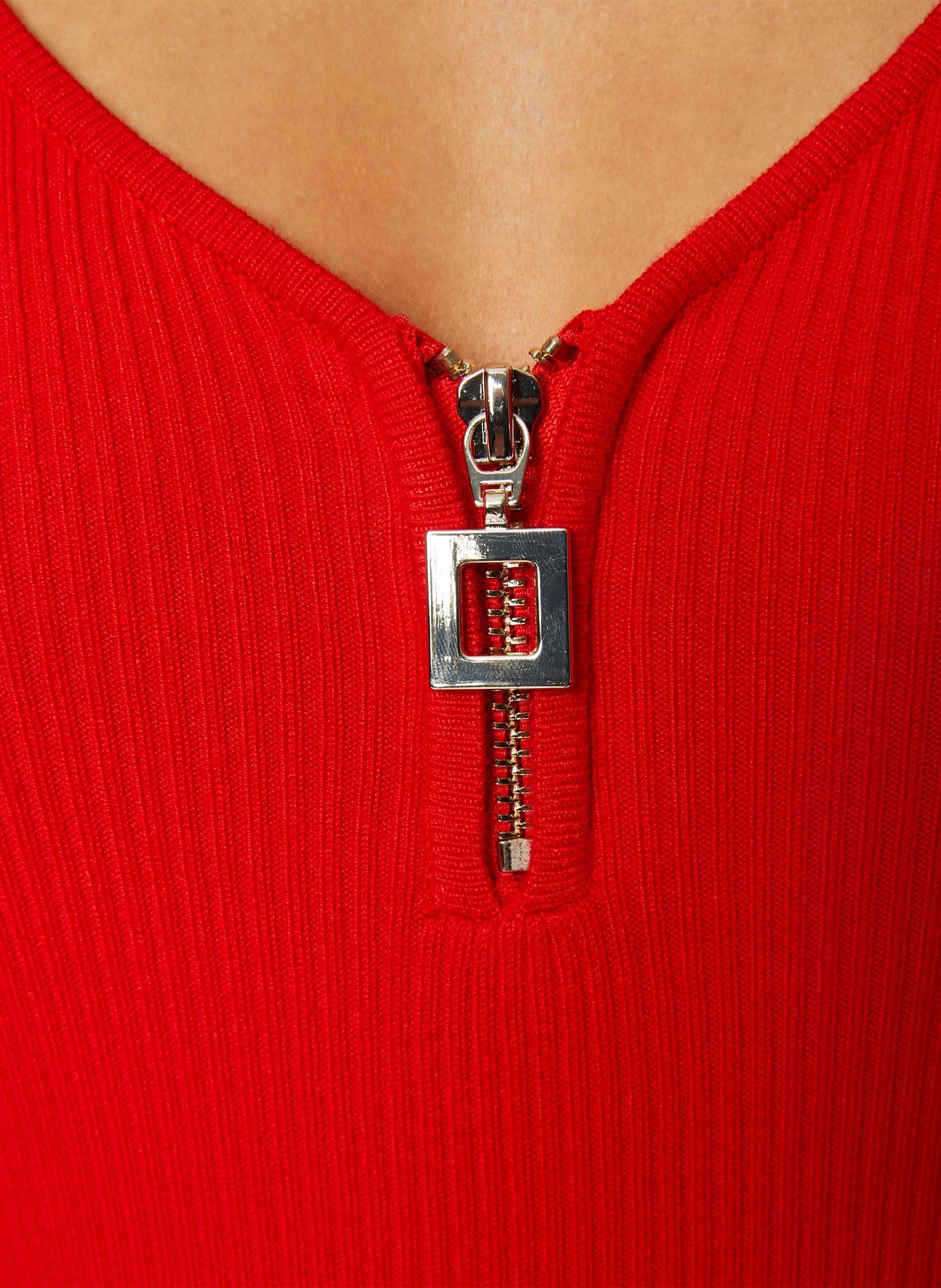 Pullover 212-Mbanzi damen rot Morgan Pullover 212-Mbanzi damen rot ROUGE VIF