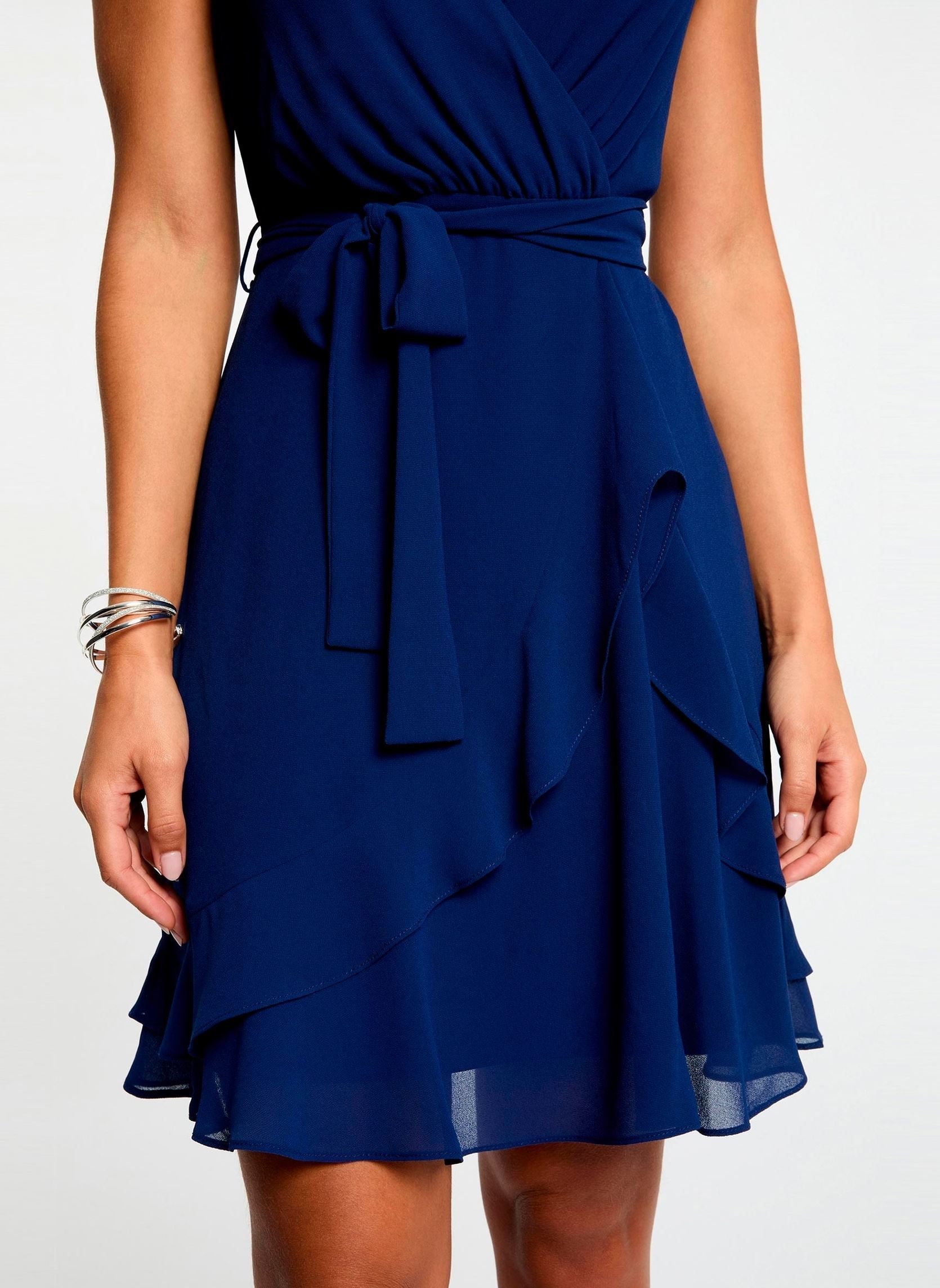 Jurken 241-Rosval dames blauw Morgan Jurken 241-Rosval dames blauw BLUE DEPTHS