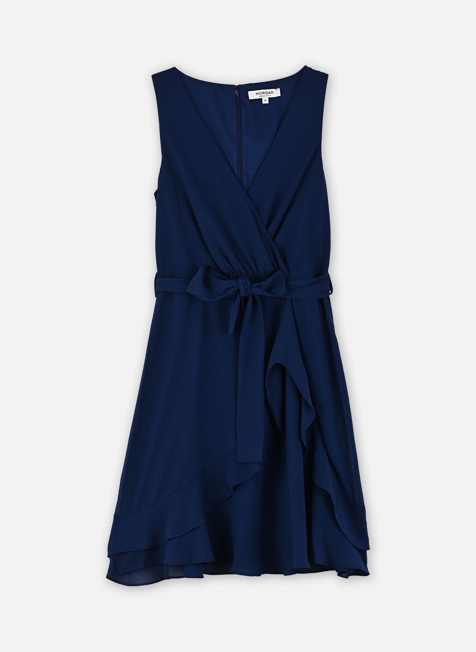 Robe courte portefeuille femme - vue 2
