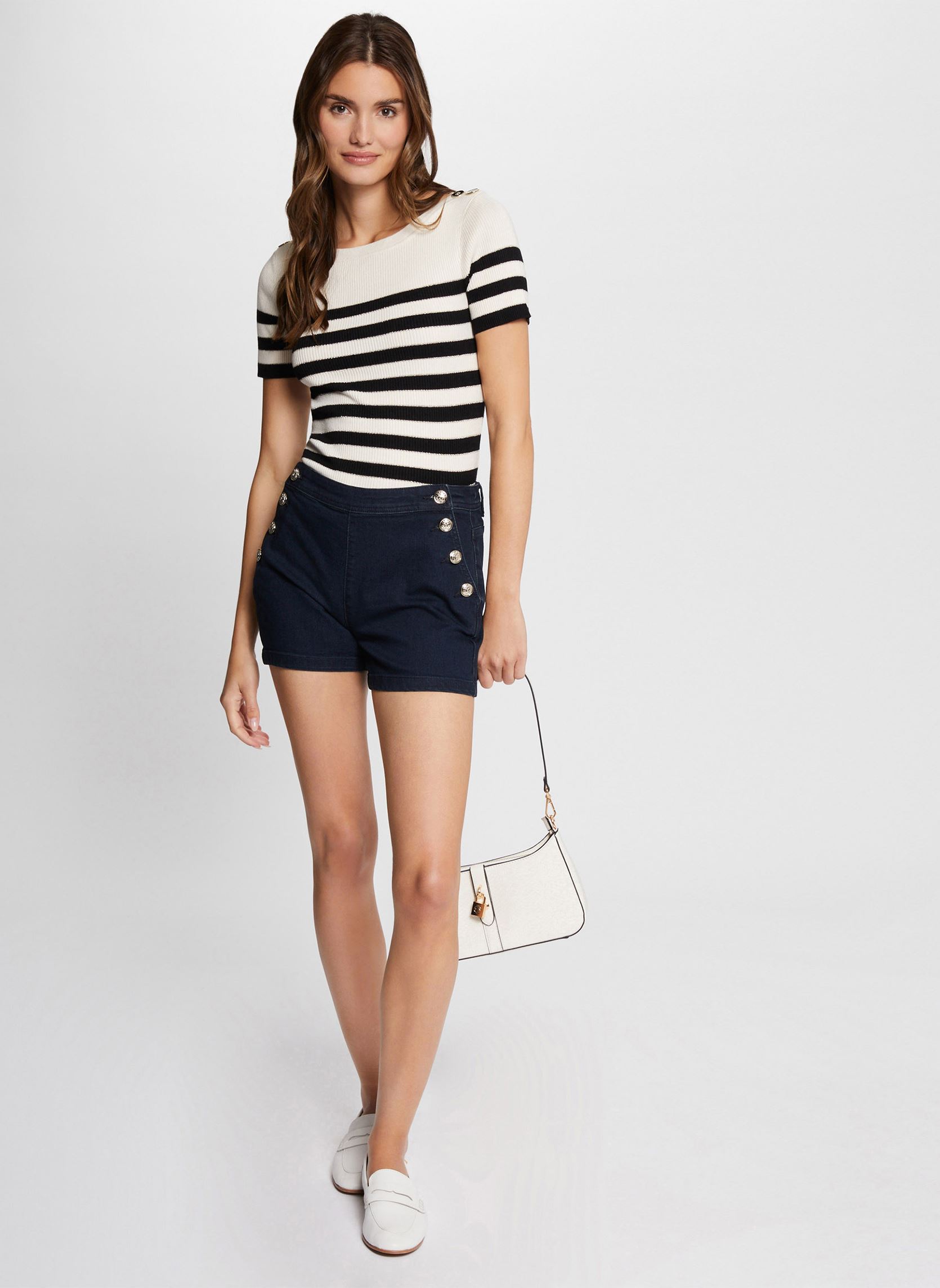Shorts 241-Shival femme bleu Morgan Shorts 241-Shival femme bleu JEAN BRUT