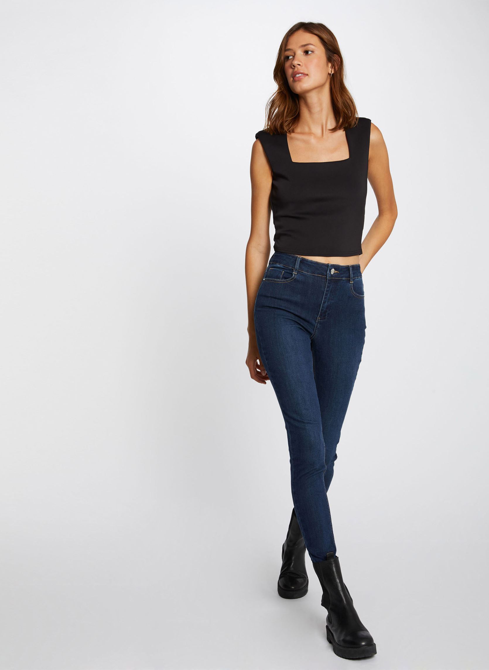 Slim Fit und Skinny Jeans 212-Pam damen blau Morgan Slim Fit und Skinny Jeans 212-Pam damen blau JEAN BRUT