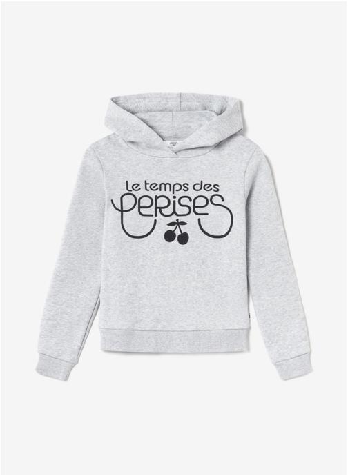 Sweat « Le Temps Des Cerises » Paologi – Col Rond, Manches Longues, Coupe Droite – Matière Douce Et Confortable