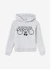 Sweat à Capuche Le Temps Des Cerises CELIAGI - Coupe Droite, Manches Longues, Gris - Sport Et Loisirs Fille