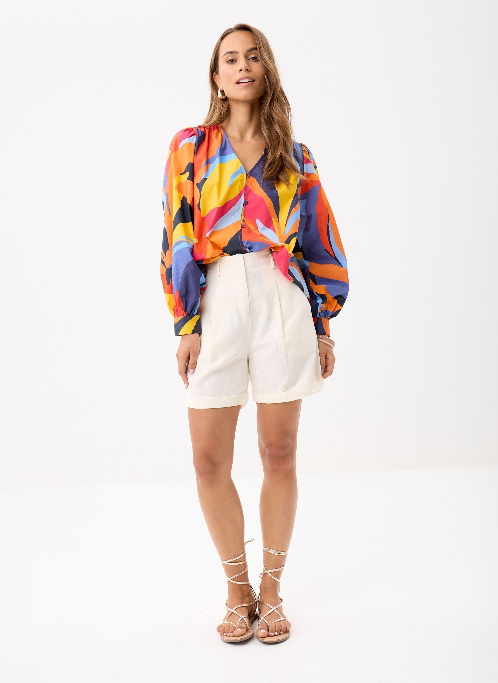 Chemises manches longues Bowen femme multicolore La Petite Etoile Chemises manches longues Bowen femme multicolore Multico
