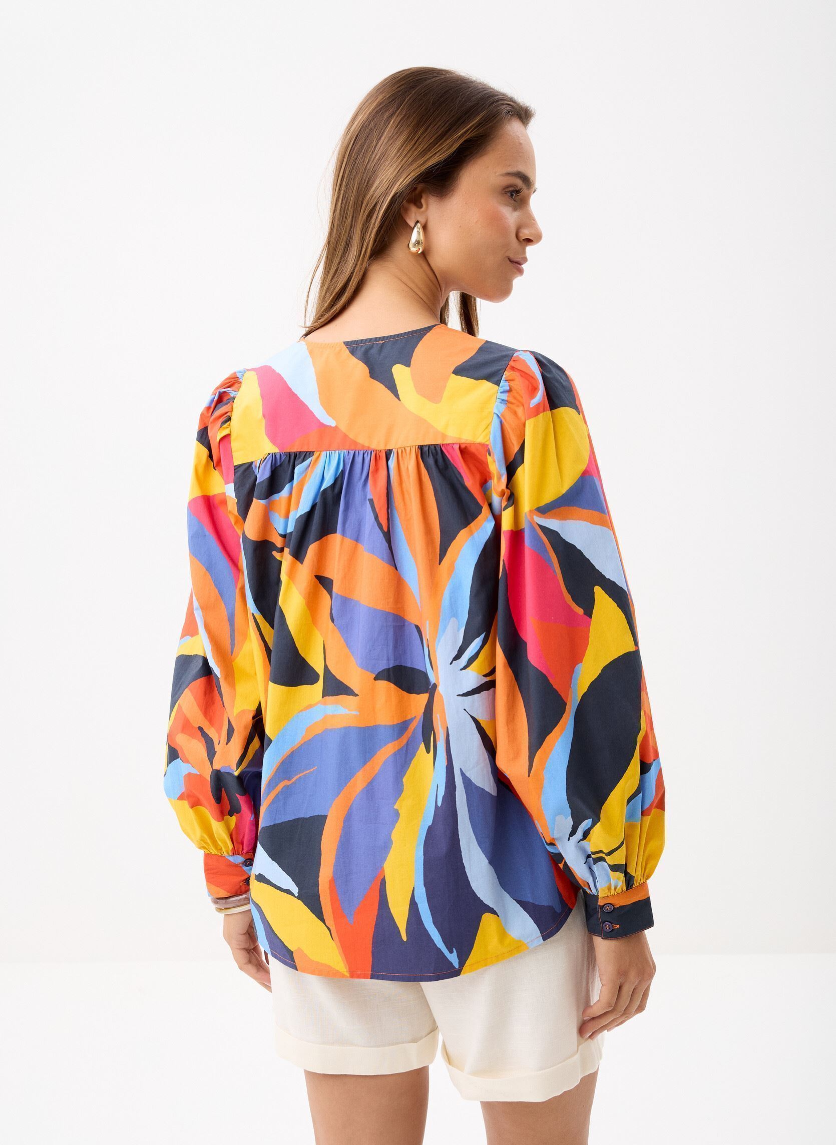 Chemises manches longues Bowen femme multicolore La Petite Etoile Chemises manches longues Bowen femme multicolore Multico