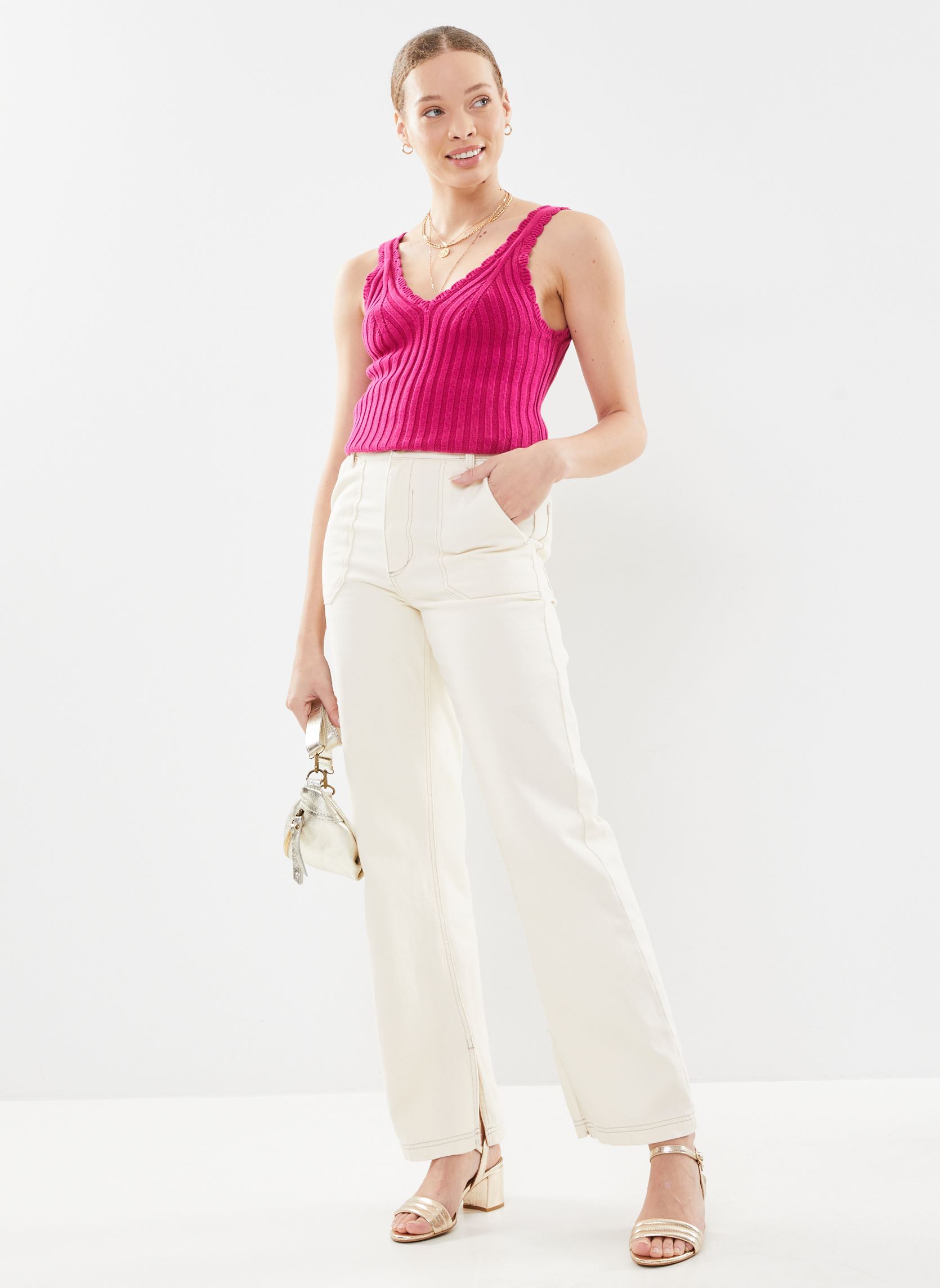 Tops Diara dames roze La Petite Etoile Tops Diara dames roze Fushia