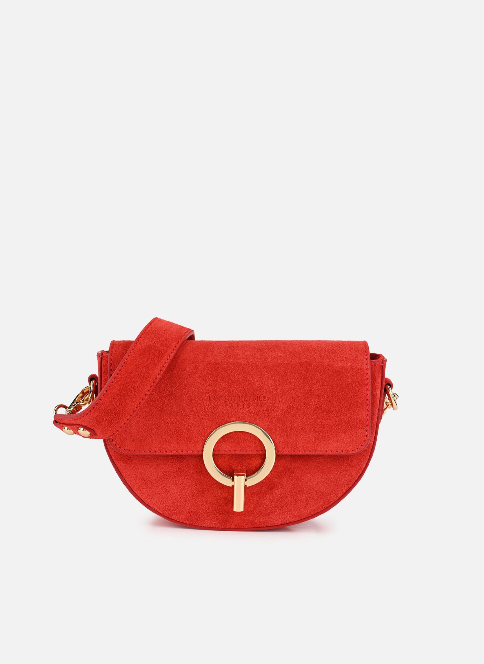 Schoudertassen Jim D dames rood La Petite Etoile Schoudertassen Jim D dames rood Rouge
