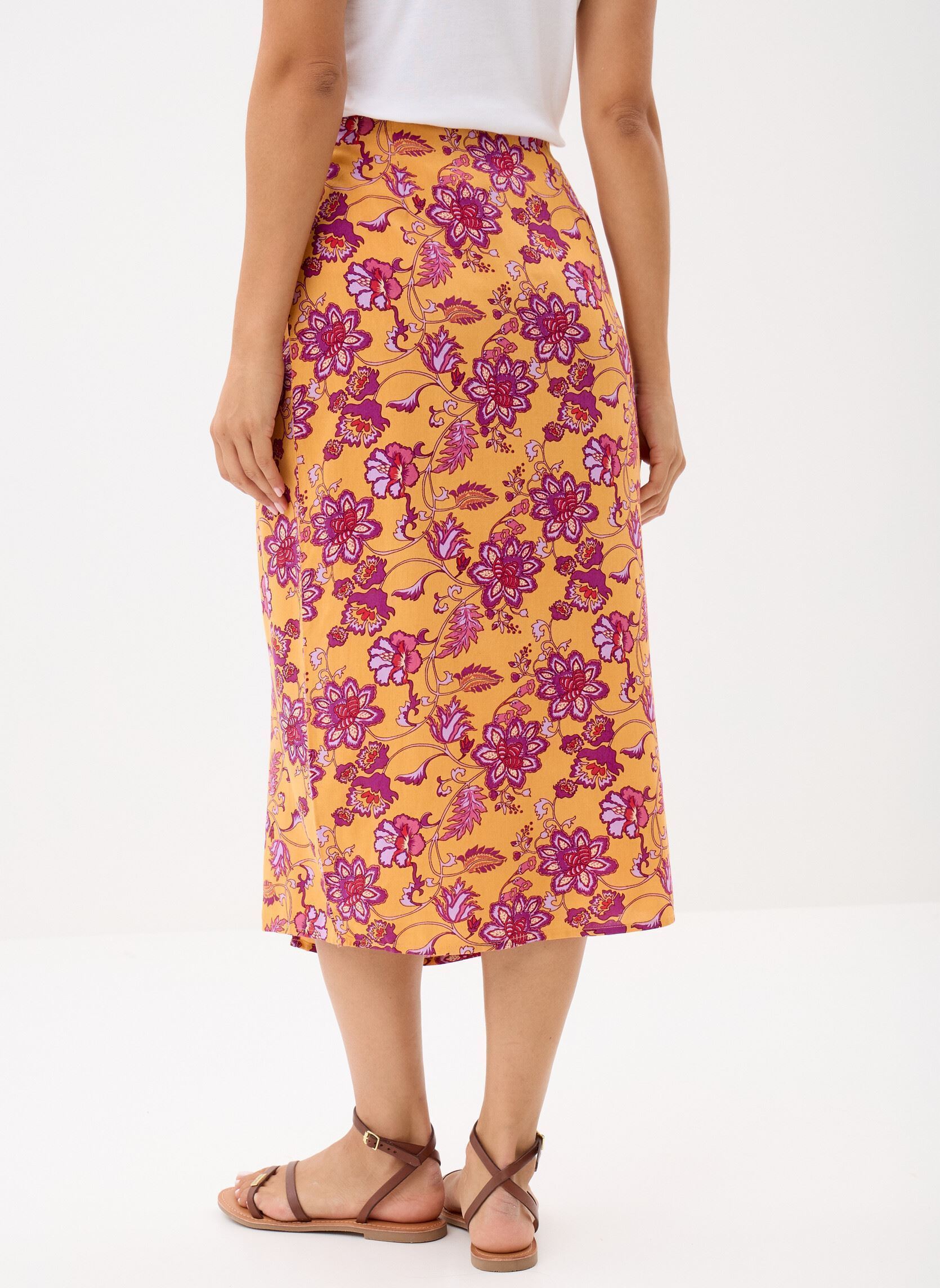 Halflange rokken Juthess dames geel La Petite Etoile Halflange rokken Juthess dames geel Ocre