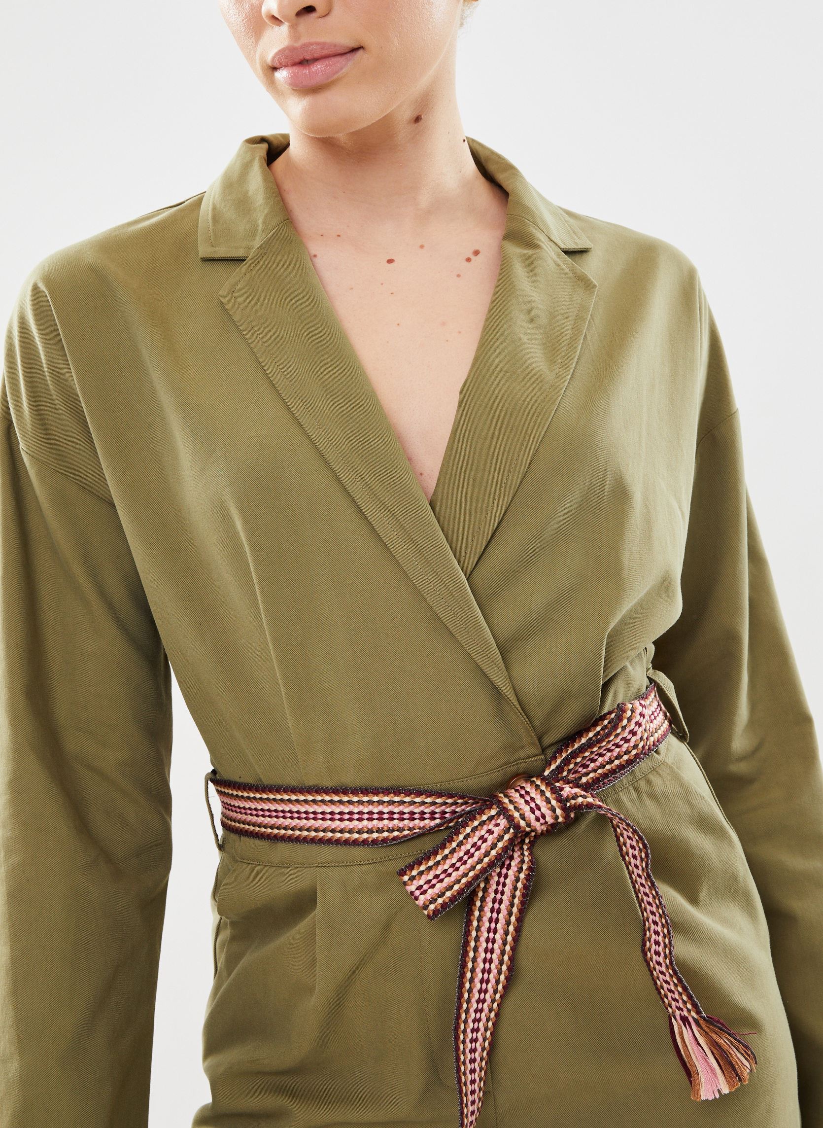 Combinaisons pantalon Linka femme vert La Petite Etoile Combinaisons pantalon Linka femme vert Kaki