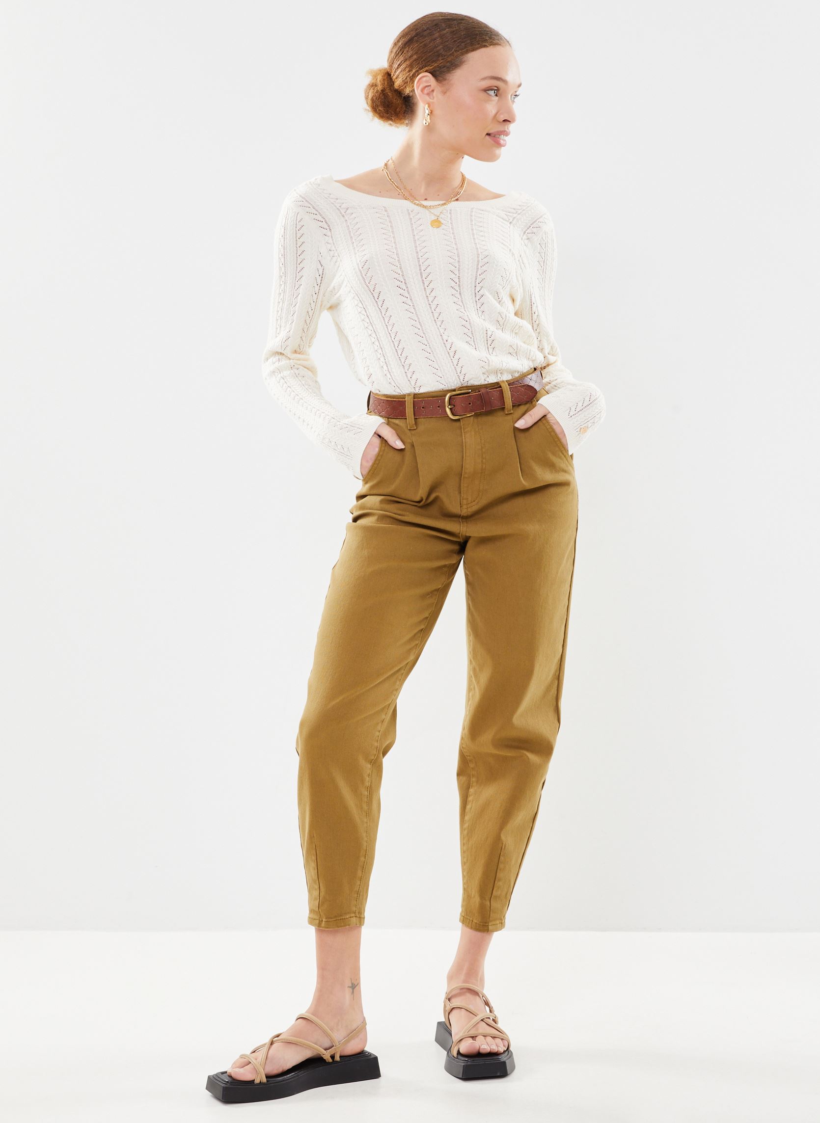 Pulls Milane femme blanc La Petite Etoile Pulls Milane femme blanc Ecru