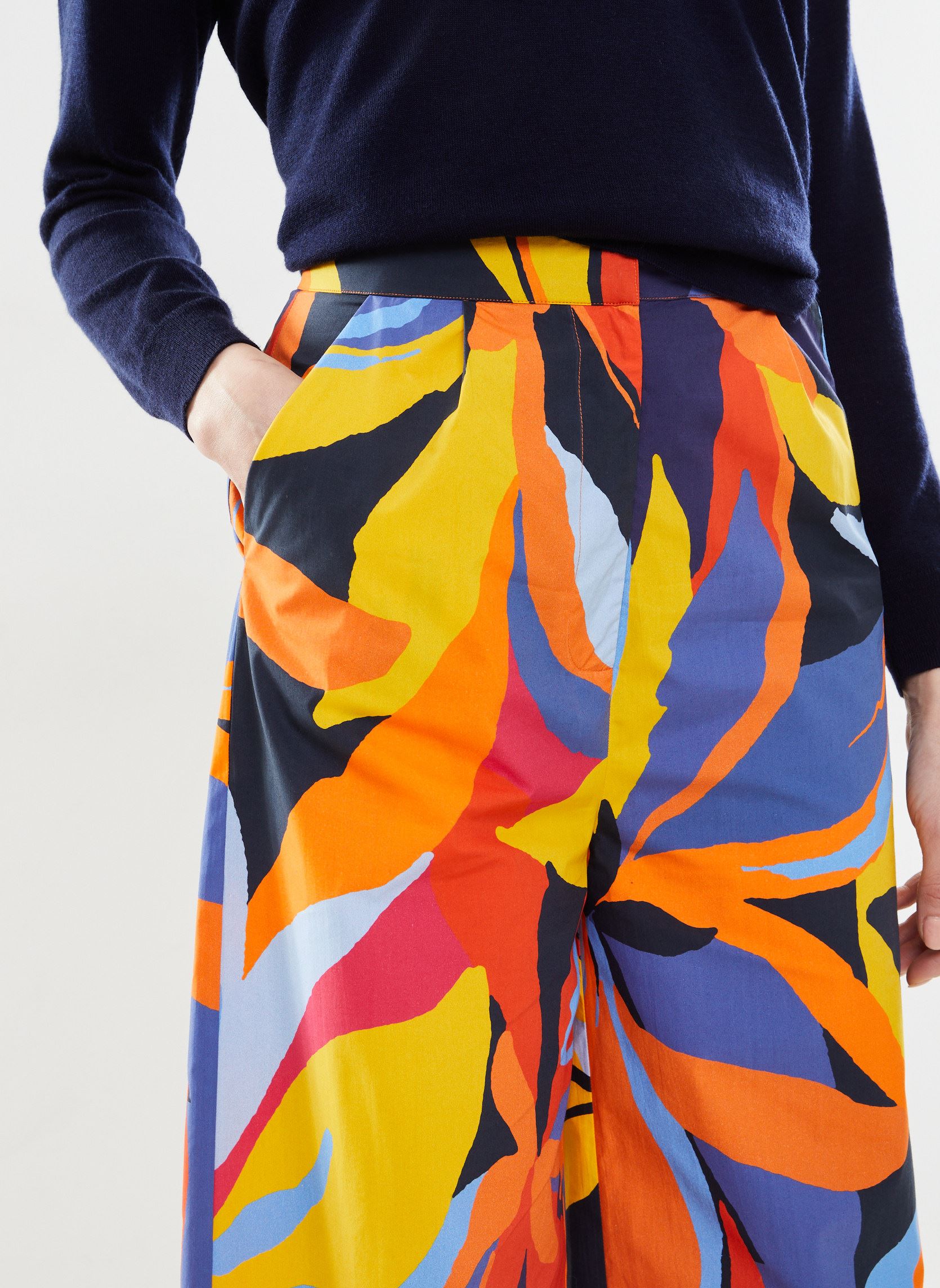 Pantalons larges Pawen femme multicolore La Petite Etoile Pantalons larges Pawen femme multicolore Multico