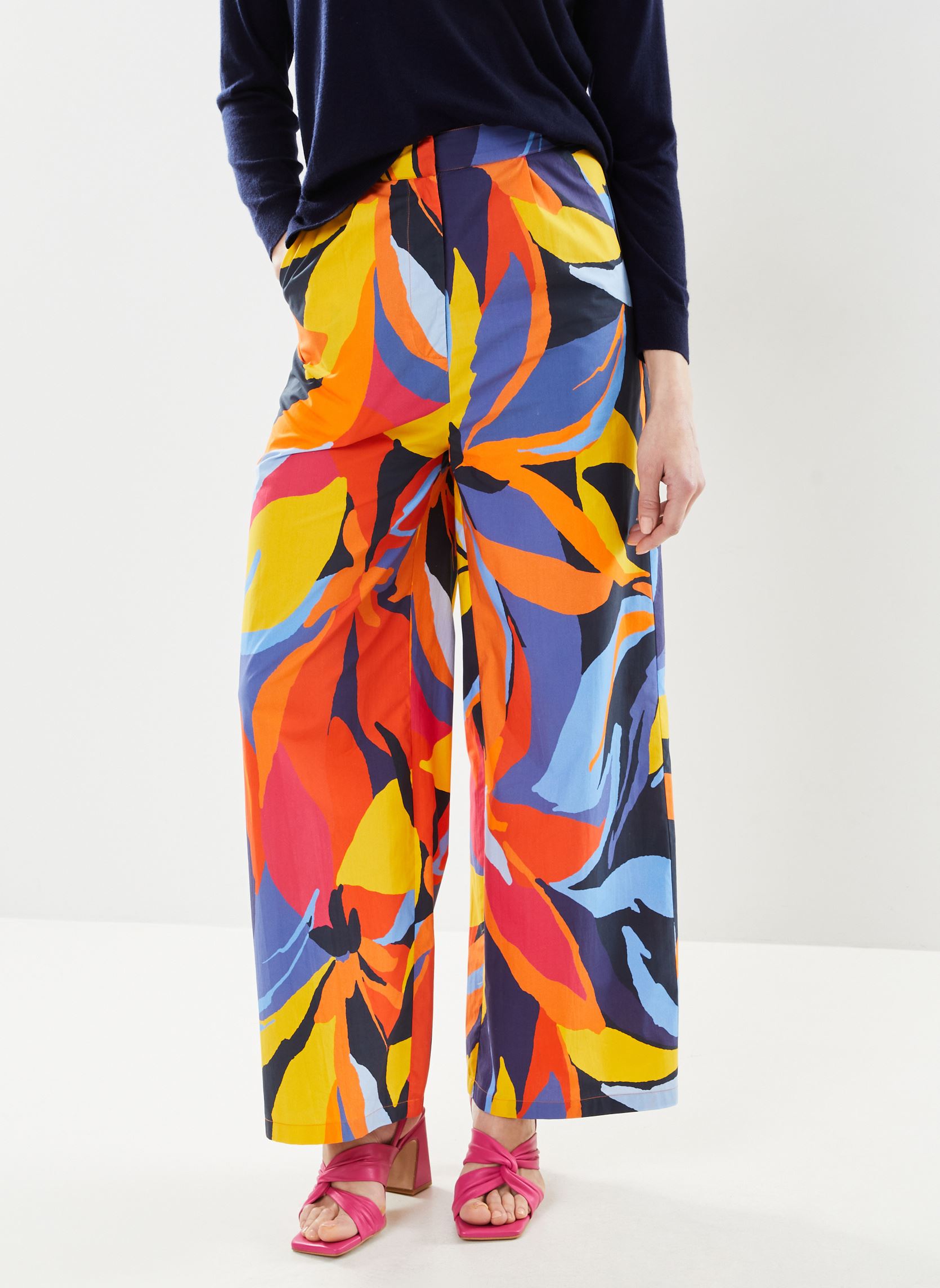 Pantalons larges Pawen femme multicolore La Petite Etoile Pantalons larges Pawen femme multicolore Multico