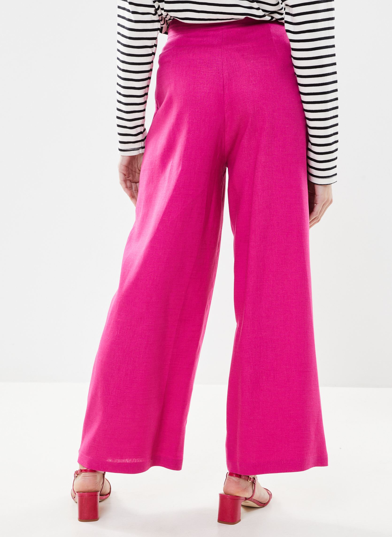Pantalons larges Phedra femme rose La Petite Etoile Pantalons larges Phedra femme rose Fushia