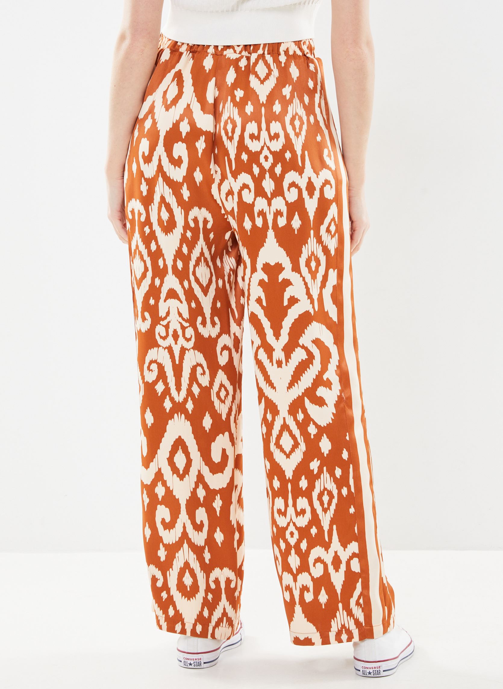 Pantalons larges Prim femme marron La Petite Etoile Pantalons larges Prim femme marron CARAMEL