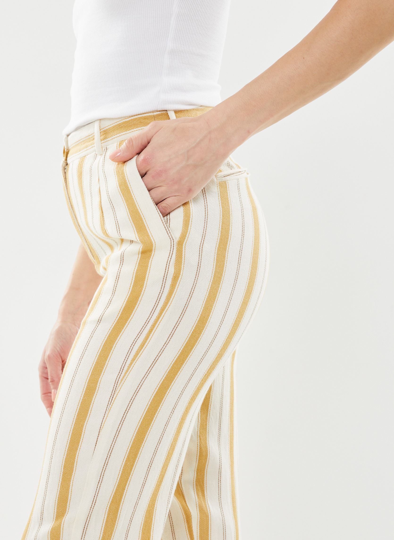 Pantalons Priska old femme multicolore La Petite Etoile Pantalons Priska old femme multicolore Rayure