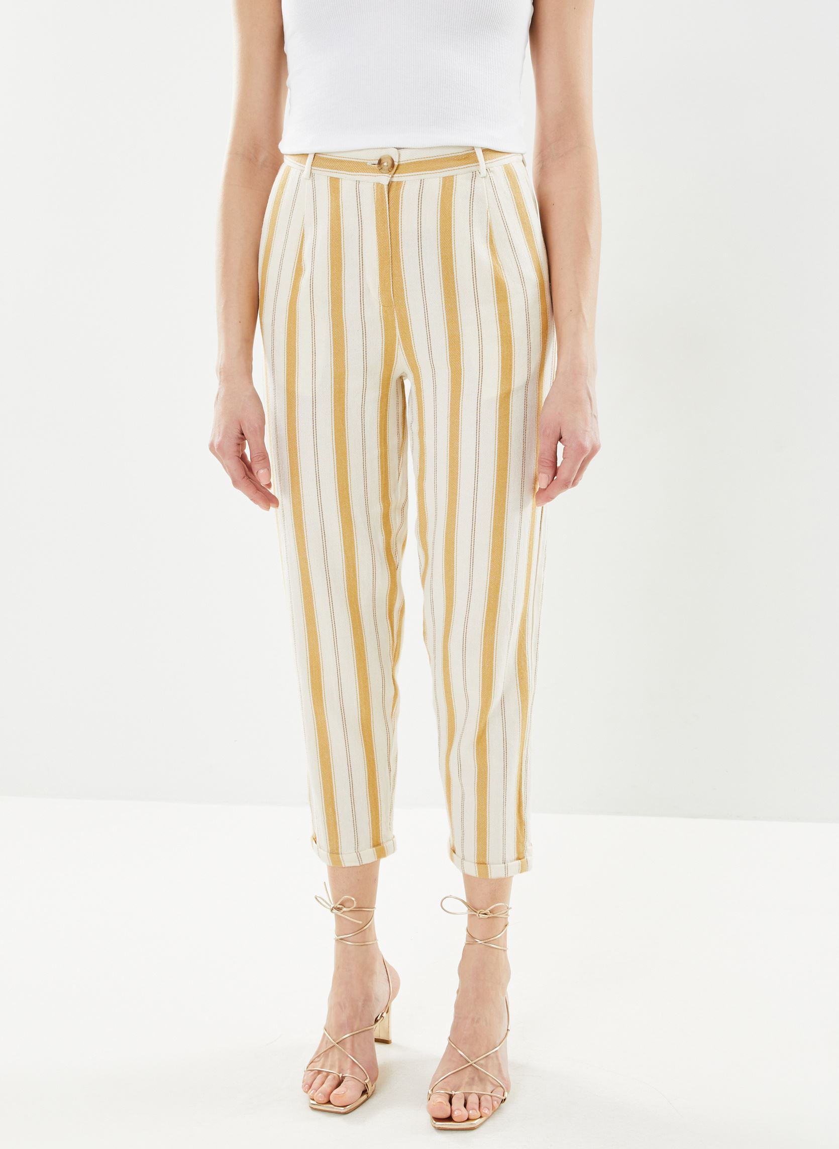 Pantalons Priska old femme multicolore La Petite Etoile Pantalons Priska old femme multicolore Rayure