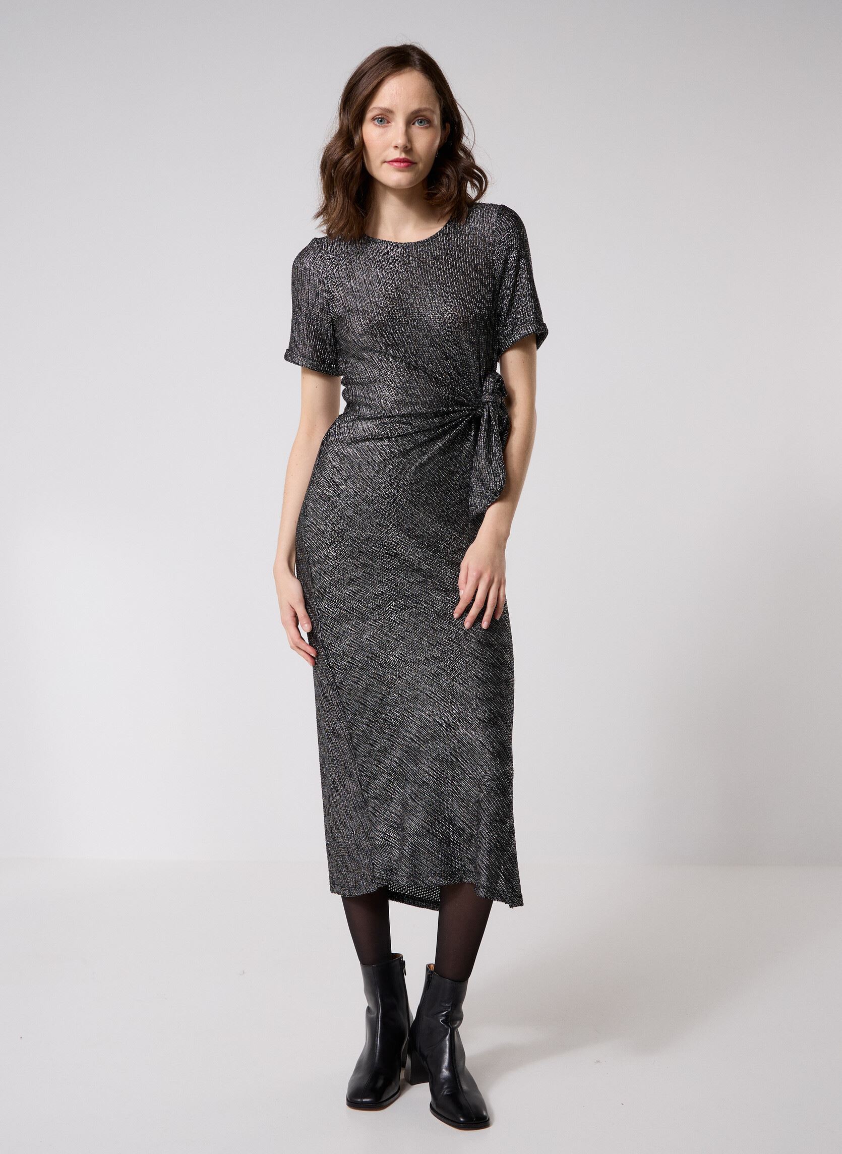 Robes longues Ruslan femme argent La Petite Etoile Robes longues Ruslan femme argent ARGENTE