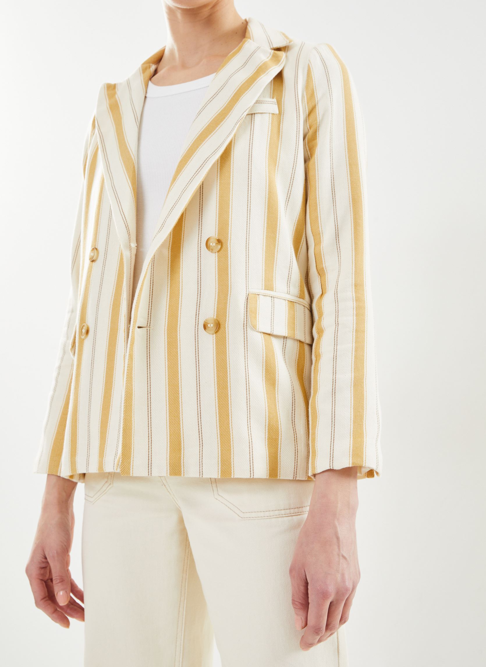 Vestes de blazer Vika femme multicolore La Petite Etoile Vestes de blazer Vika femme multicolore RAYURE