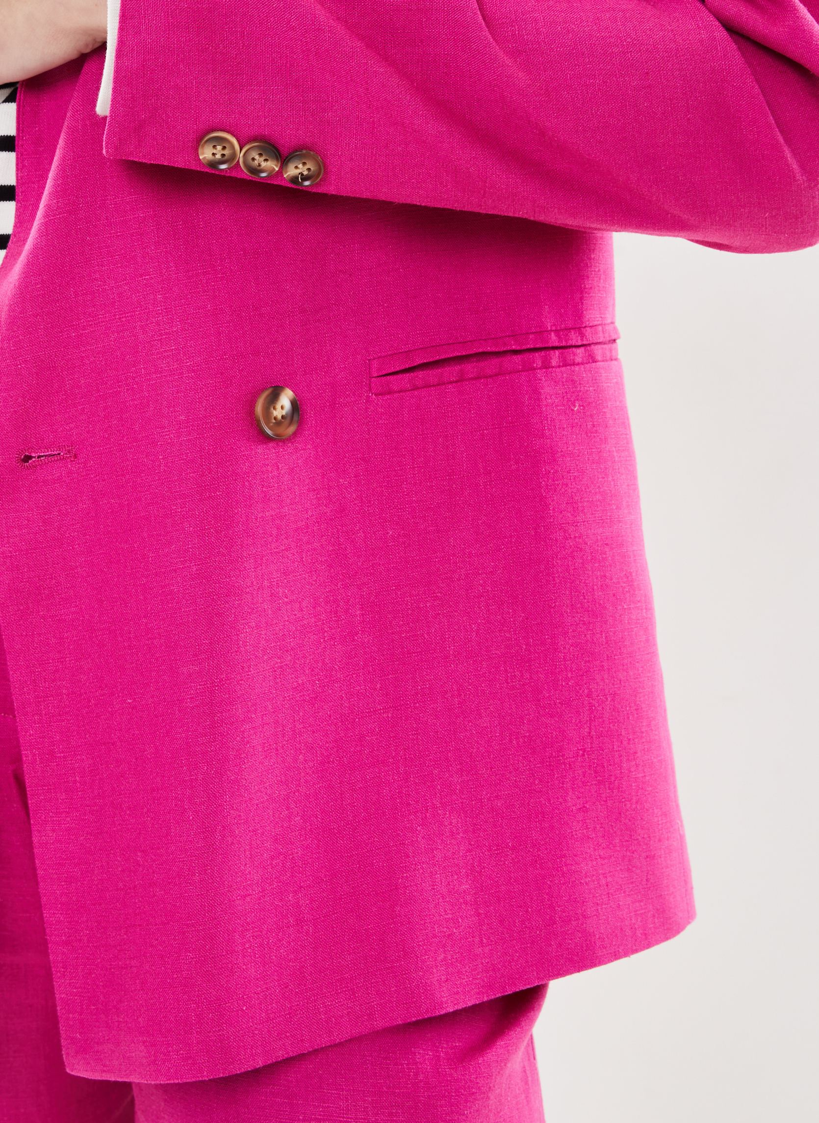 Vestes de blazer Vivano femme rose La Petite Etoile Vestes de blazer Vivano femme rose Fushia