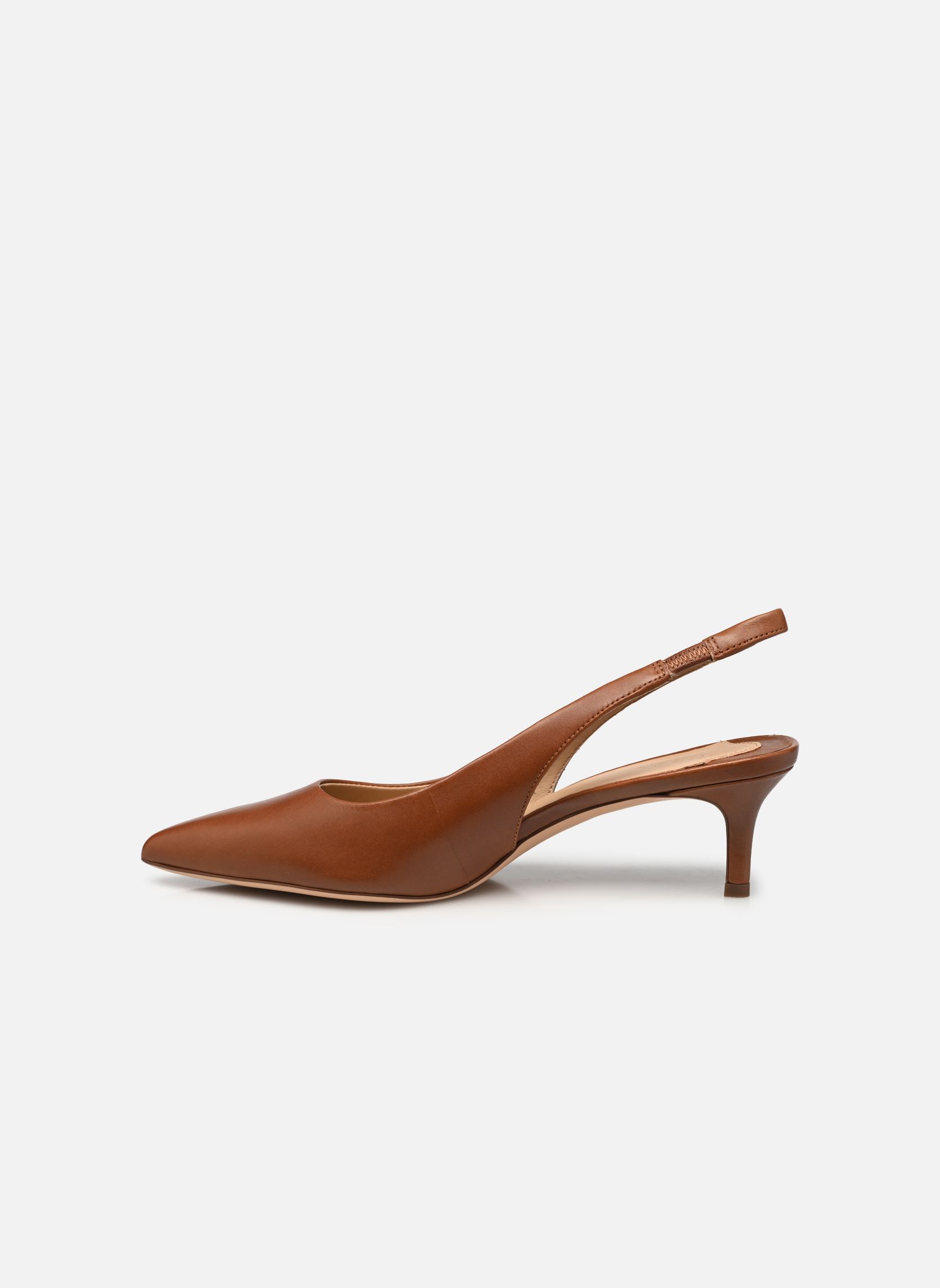Escarpins à brides Lolah Ii-Pumps-Slingback femme marron Lauren Ralph Lauren Escarpins à brides Lolah Ii-Pumps-Slingback femme marron DEEP SADDLE TAN