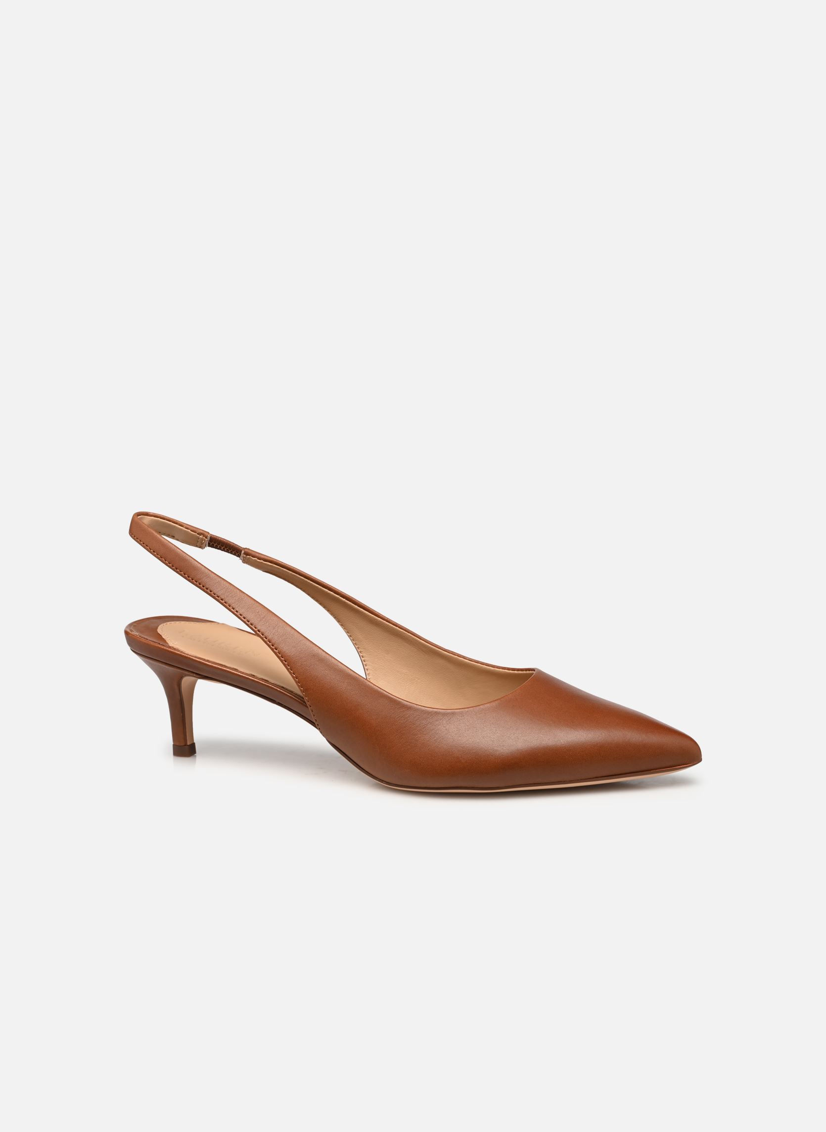 Escarpins à brides Lolah Ii-Pumps-Slingback femme marron Lauren Ralph Lauren Escarpins à brides Lolah Ii-Pumps-Slingback femme marron DEEP SADDLE TAN