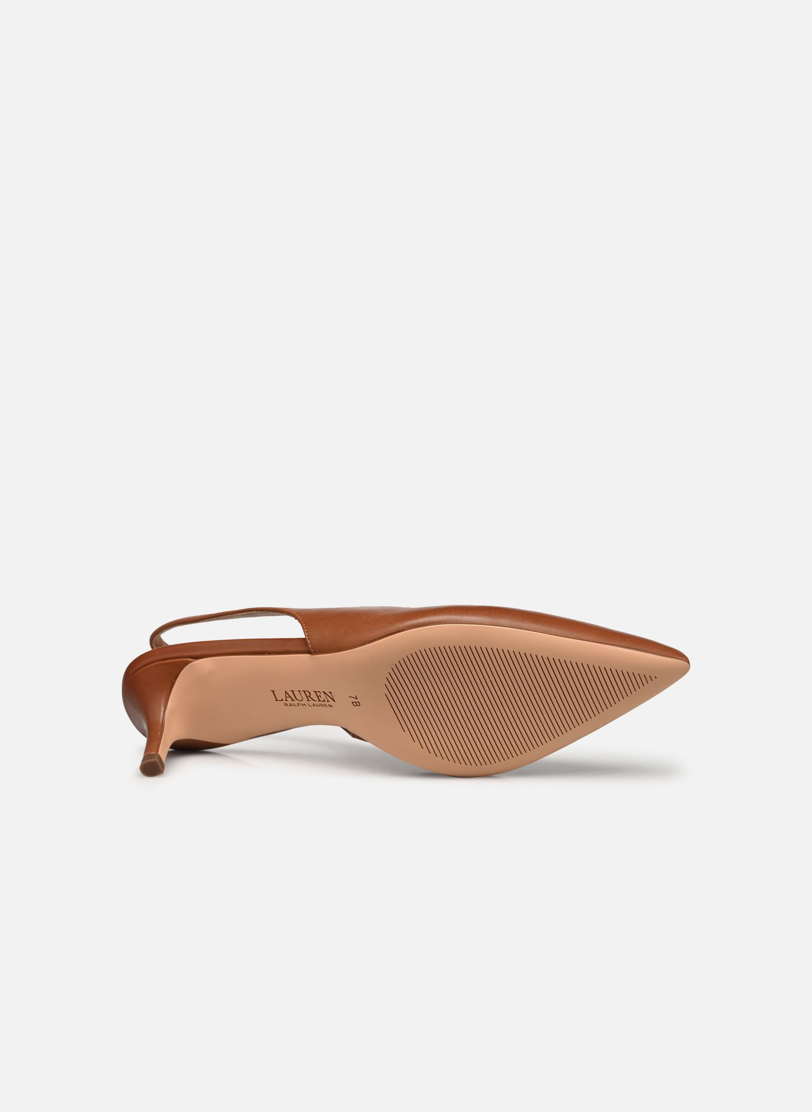 Escarpins à brides Lolah Ii-Pumps-Slingback femme marron Lauren Ralph Lauren Escarpins à brides Lolah Ii-Pumps-Slingback femme marron DEEP SADDLE TAN