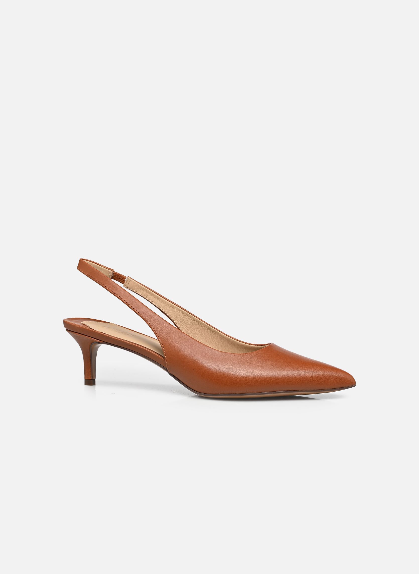 Escarpins à brides Lolah Ii-Pumps-Slingback femme marron Lauren Ralph Lauren Escarpins à brides Lolah Ii-Pumps-Slingback femme marron LAUREN TAN