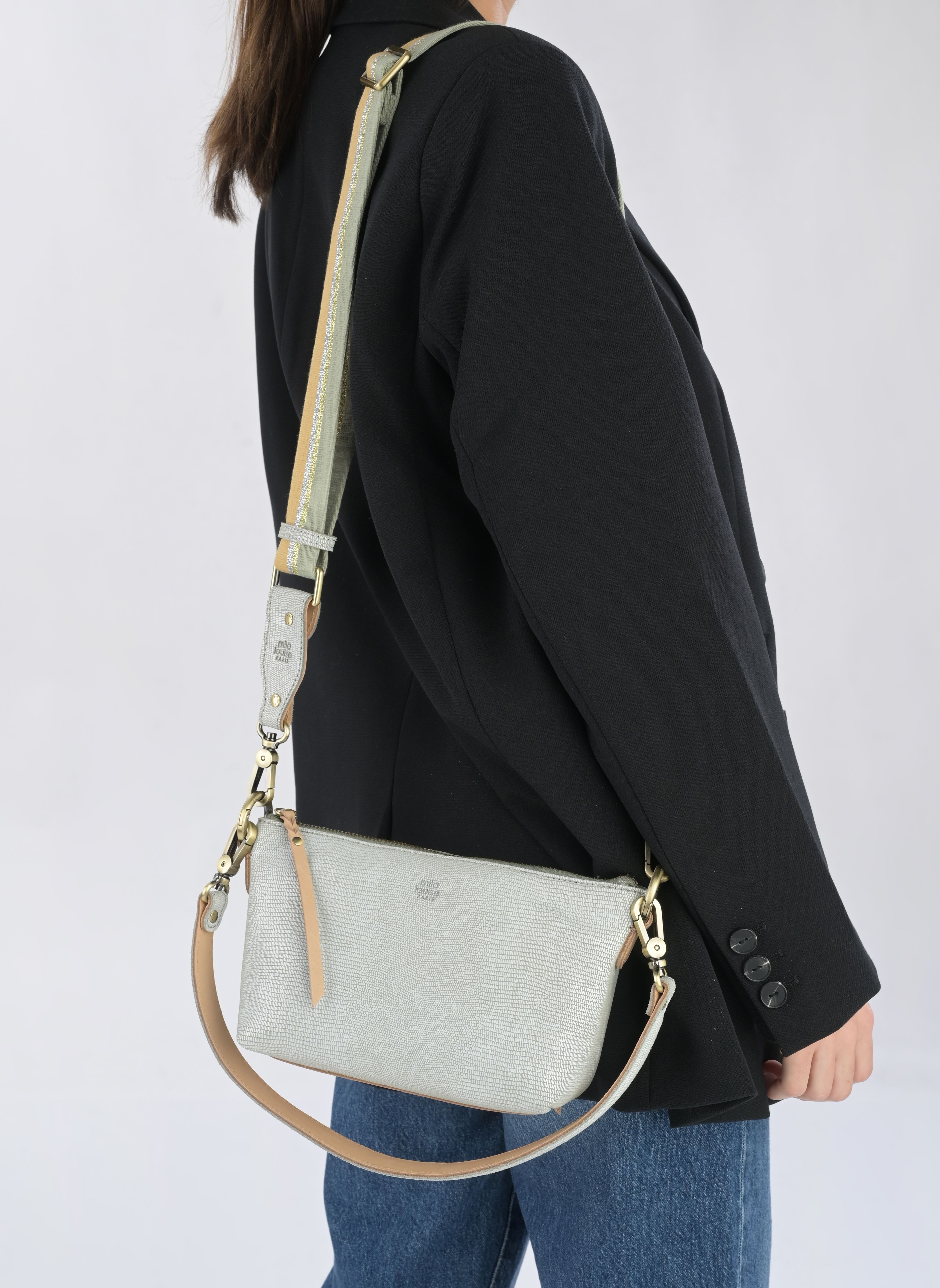 Sacs bandoulière Liz femme blanc Mila Louise Sacs bandoulière Liz femme blanc OPALE