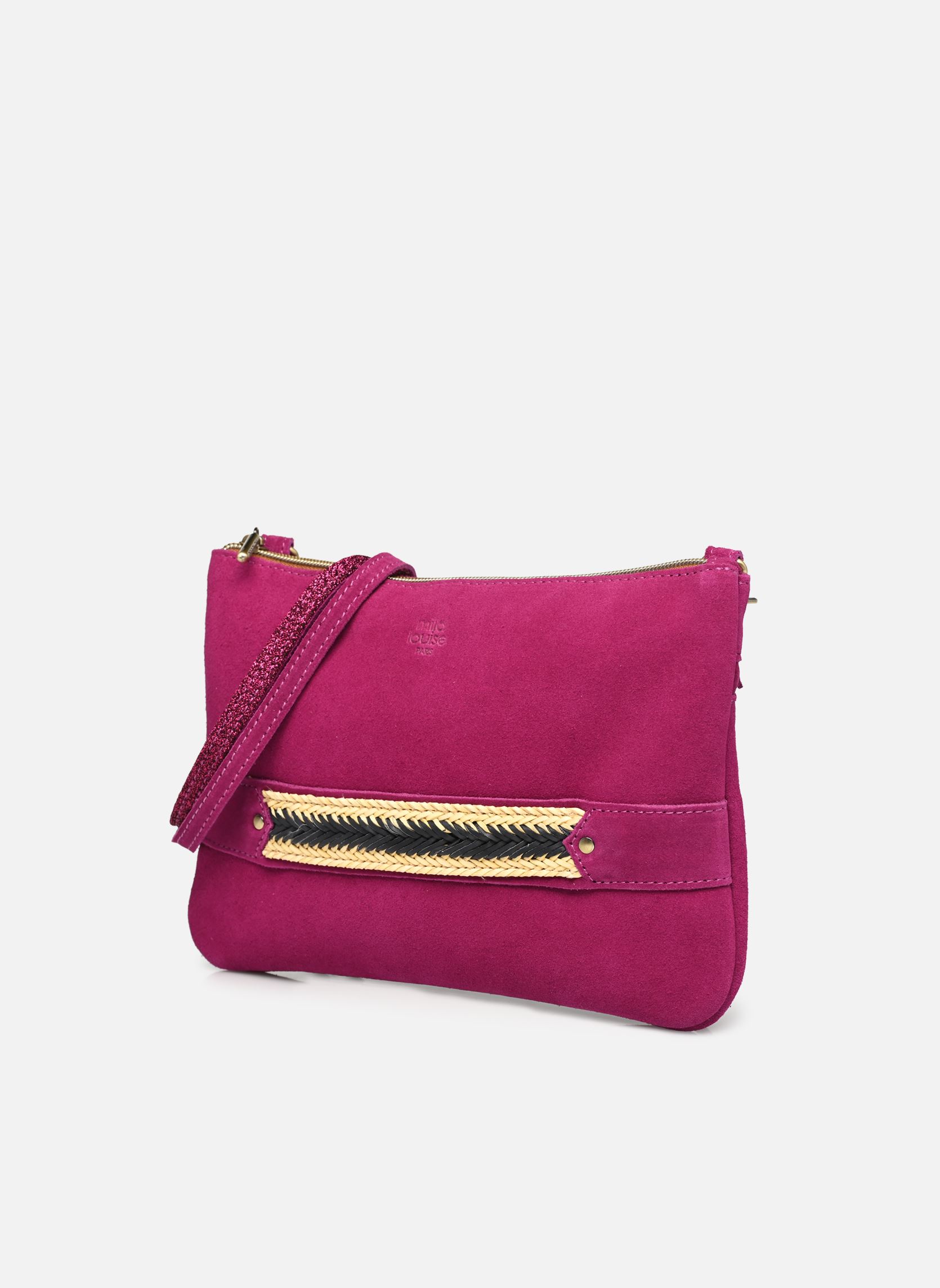 Pochettes Nina V2 femme violet Mila Louise Pochettes Nina V2 femme violet CASSIS